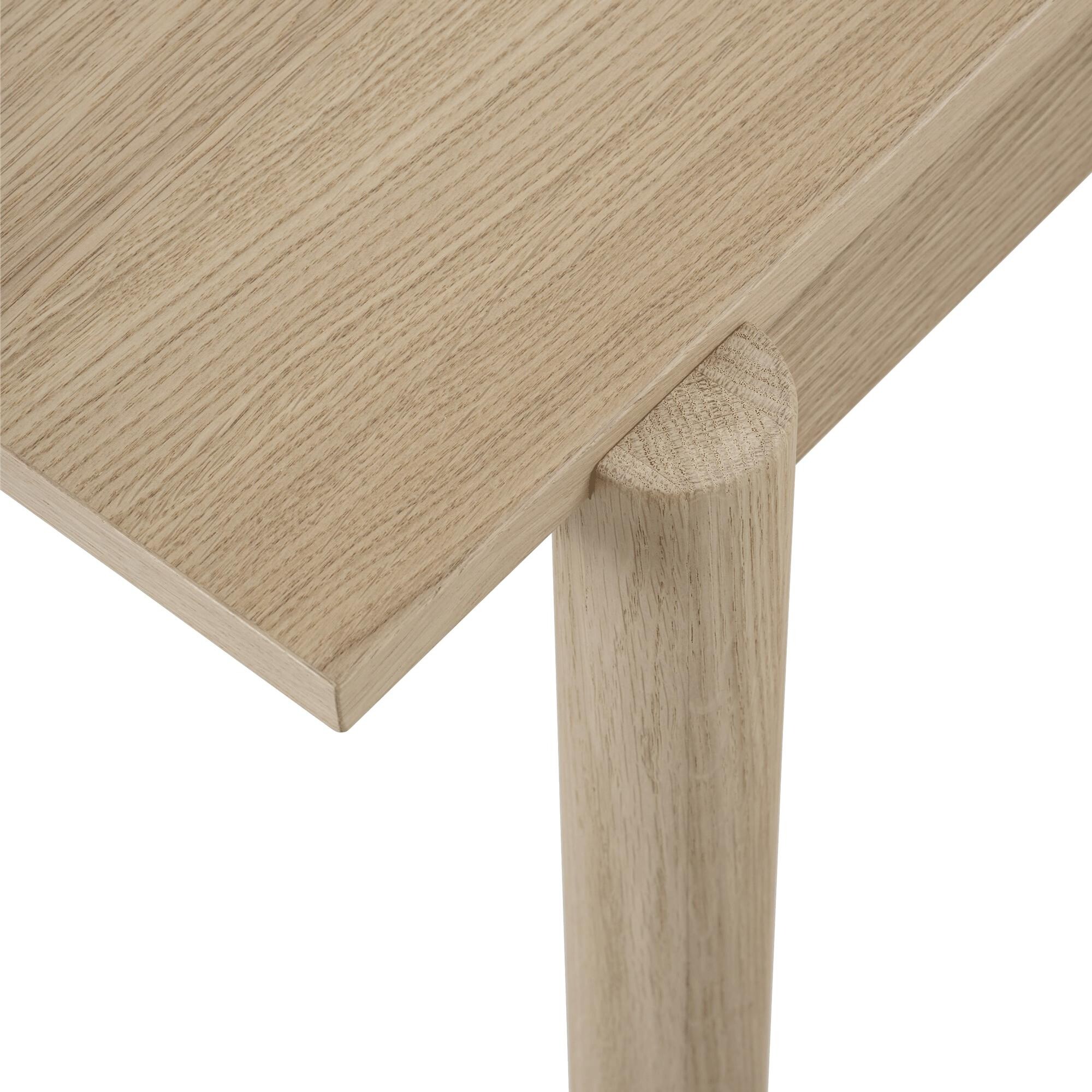 Linear Wood Dining Table 140x85cm