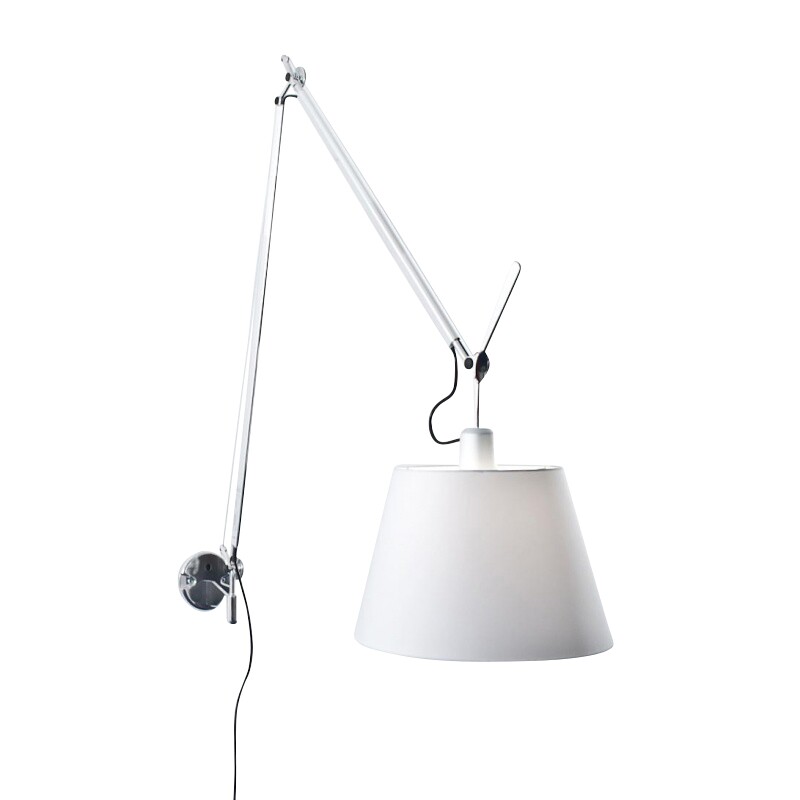 Tolomeo Mega Parete Satin Wall Lamp