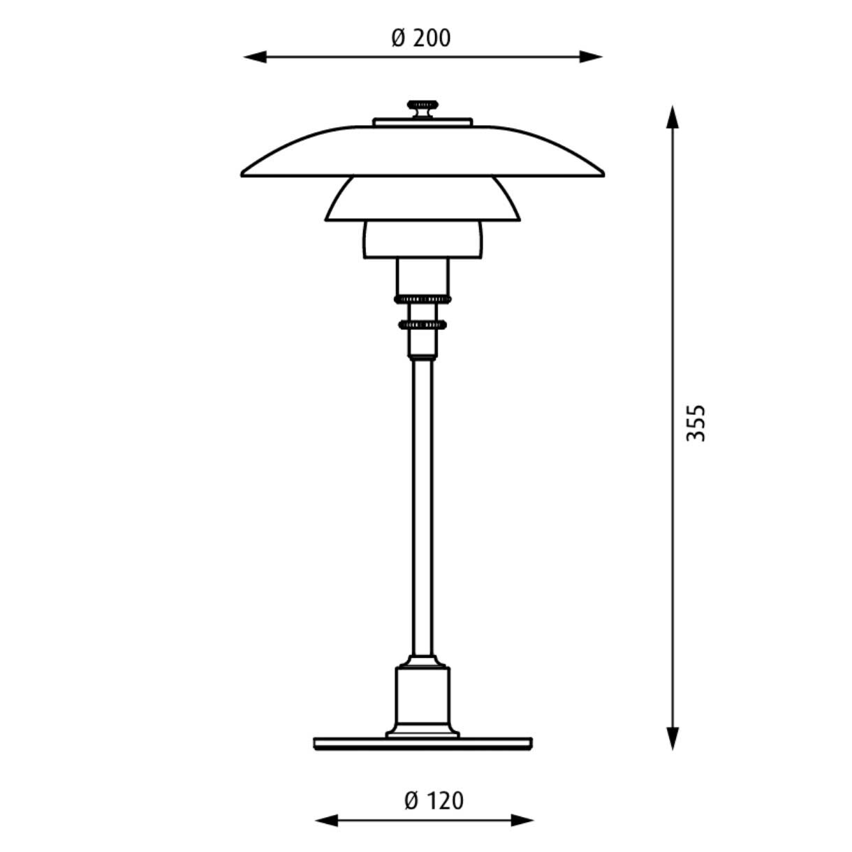 PH 2/1 Table Lamp