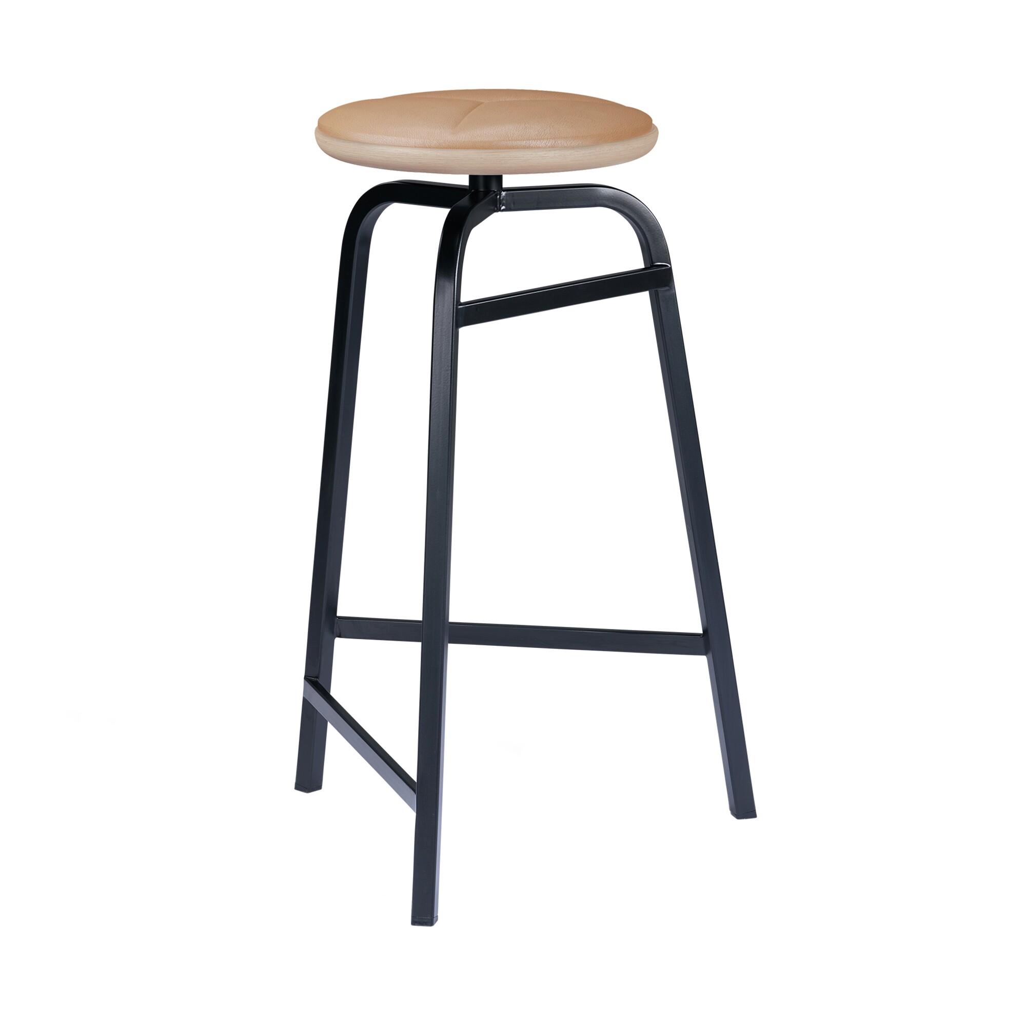 Treble Barstool Seat Surface Leather 65cm