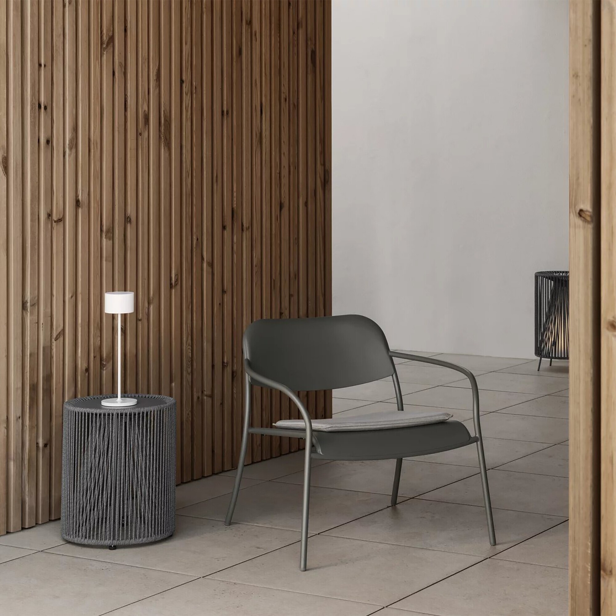 Yua Outdoor Lounge Chair Set of 2