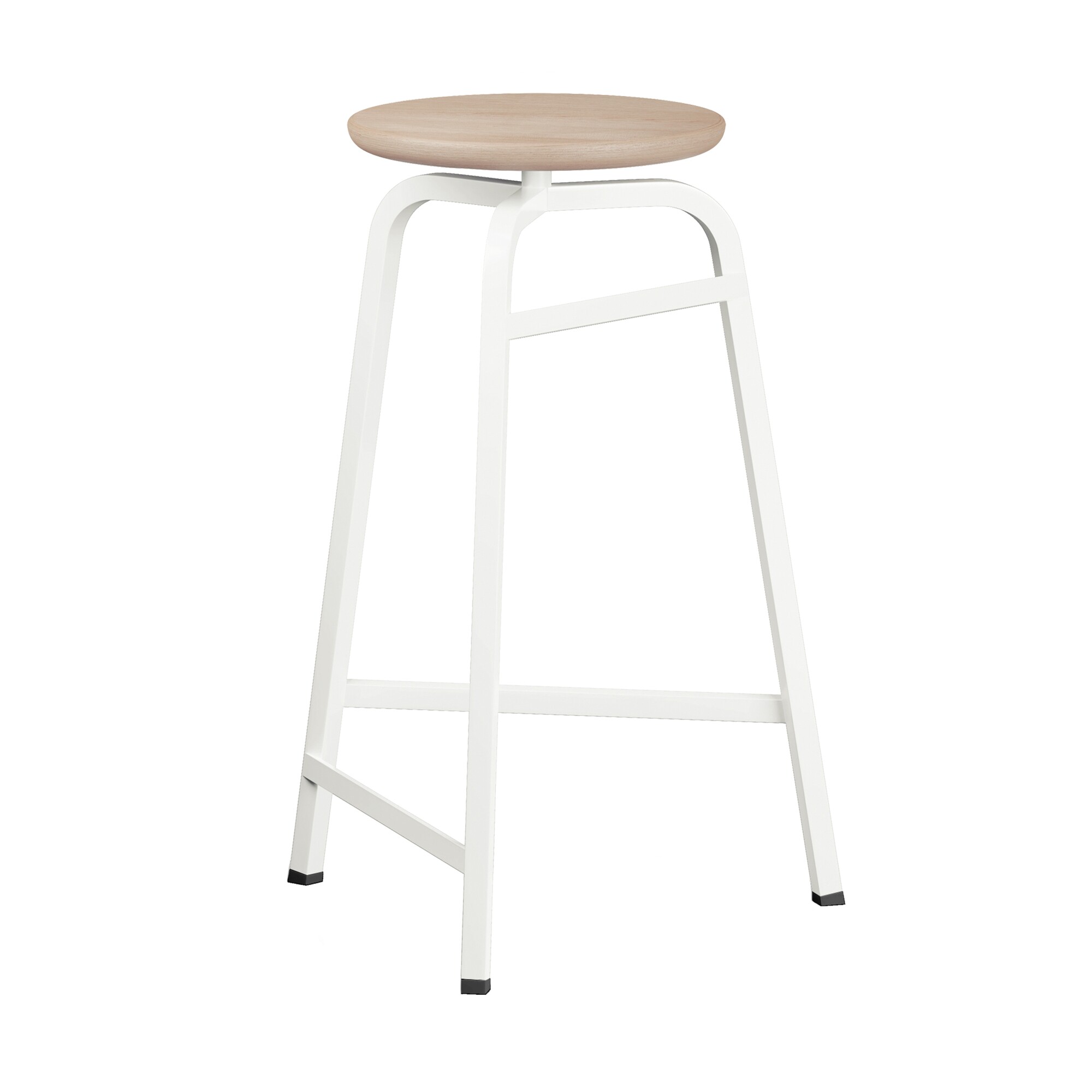 Treble Barstool Seat Surface Oak 65cm