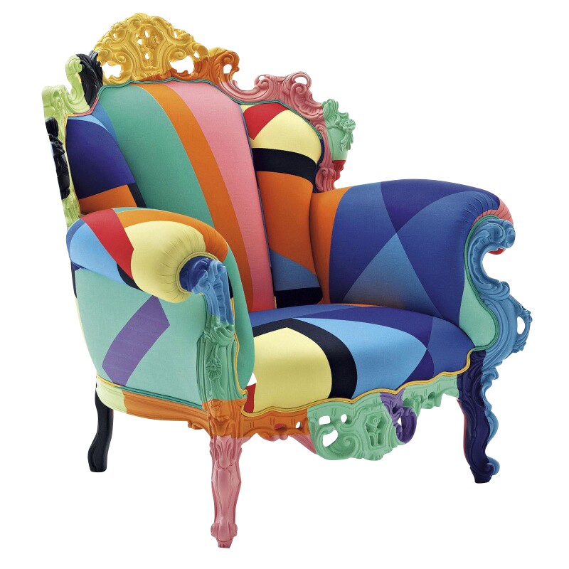 Proust Geometrica Mendini Armchair