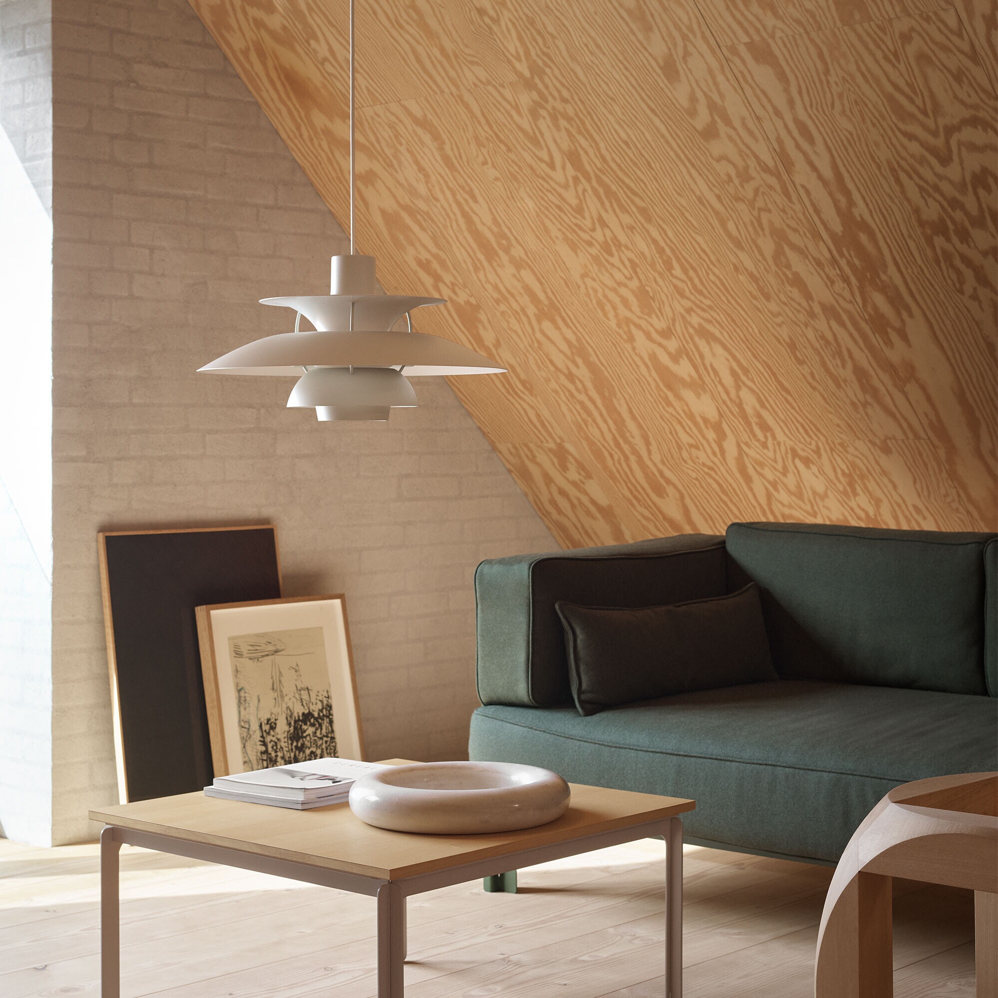 PH 5 Monochrome Suspension Lamp