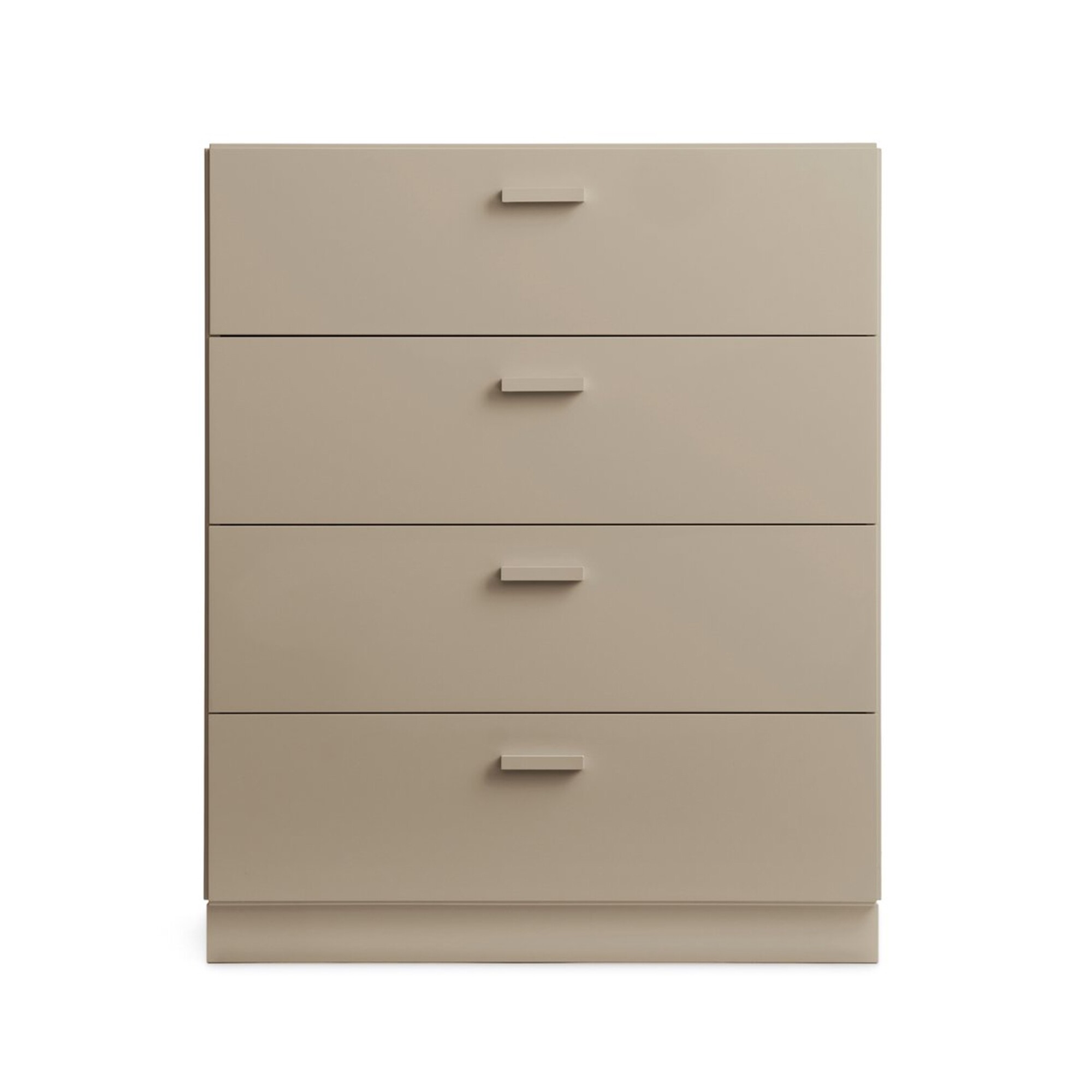 Relief Chest of Drawers Wide with Plinth 82x92,2cm