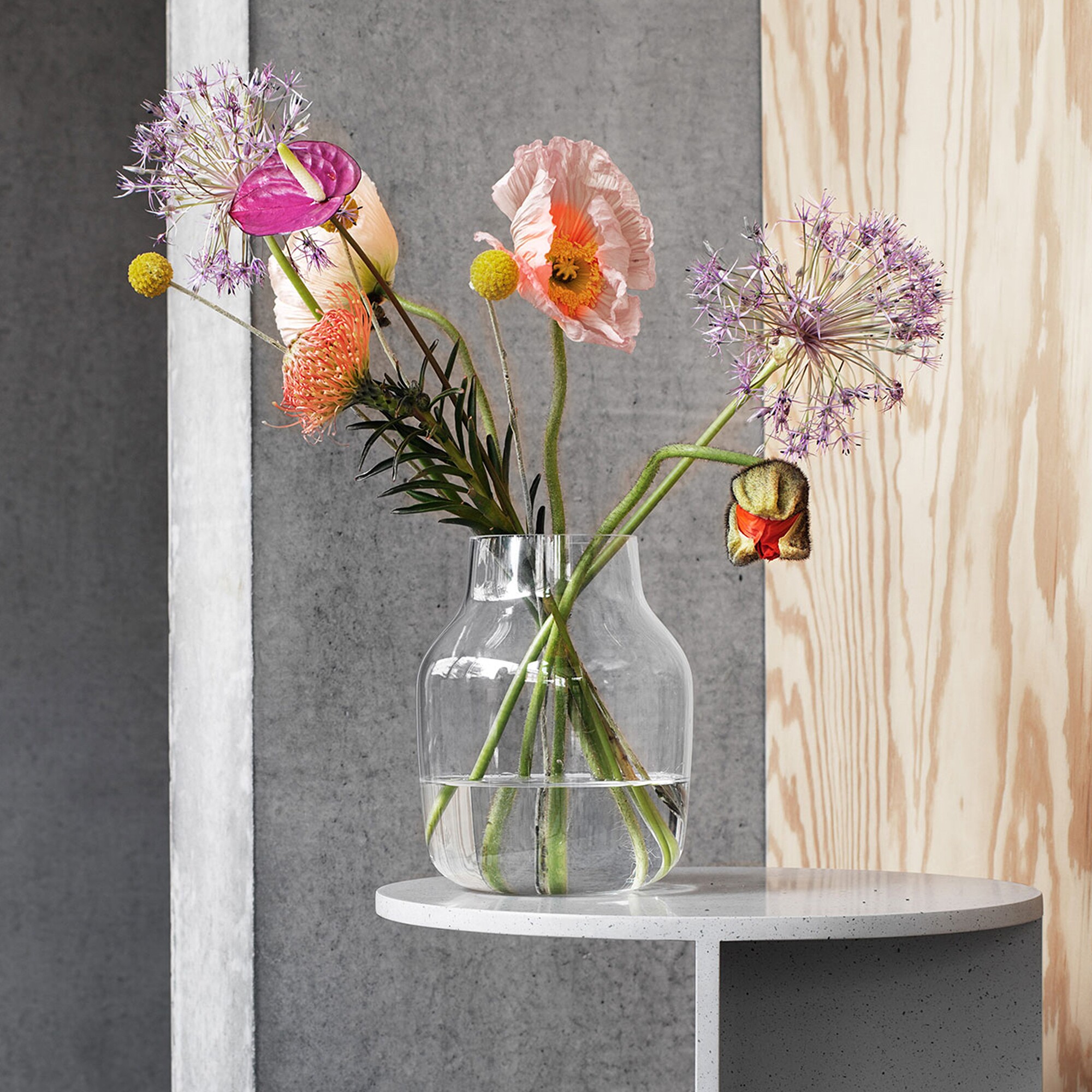 Silent Glass Vase Ø 20cm