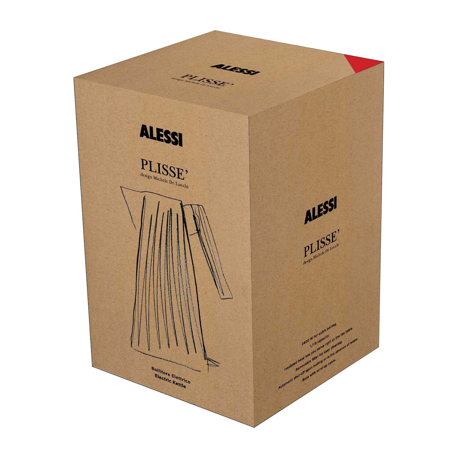 Plissé Electric Kettle170cl