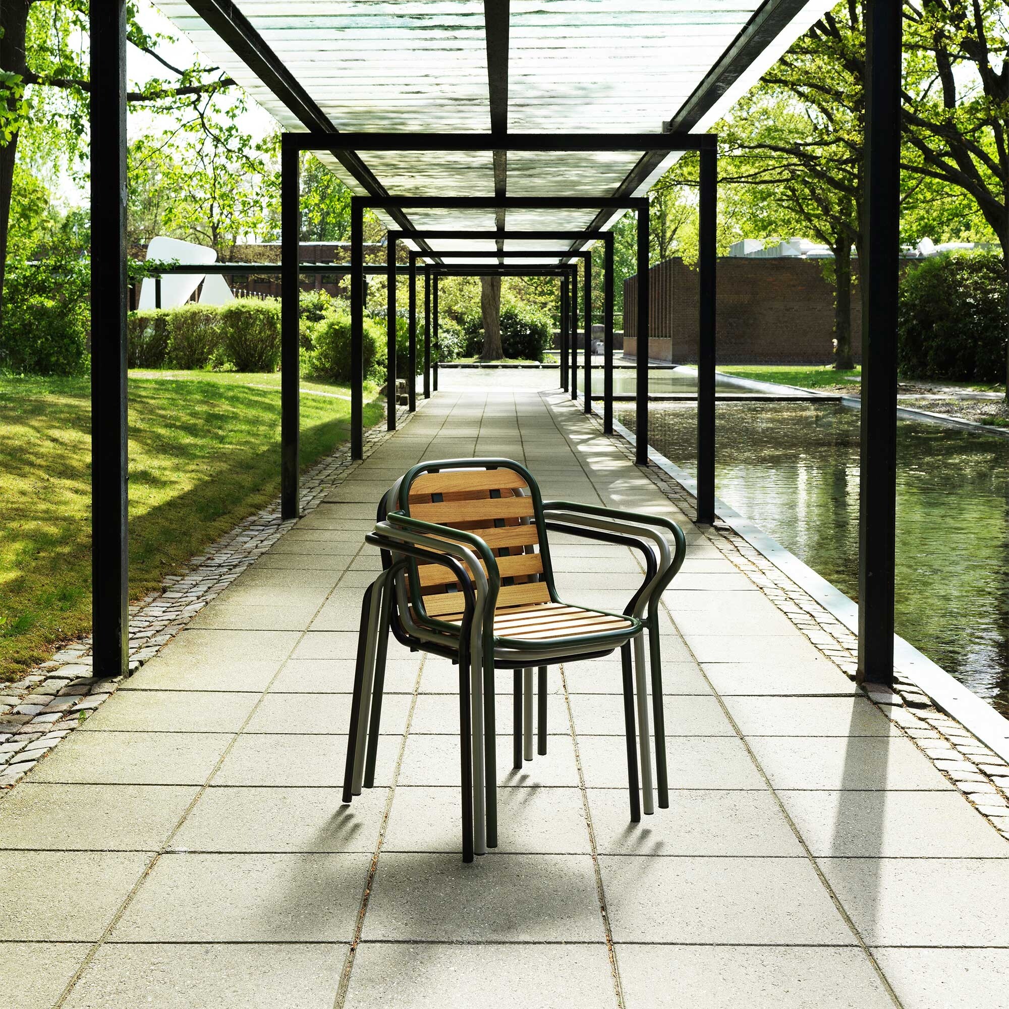 Vig Outdoor Armchair Wood