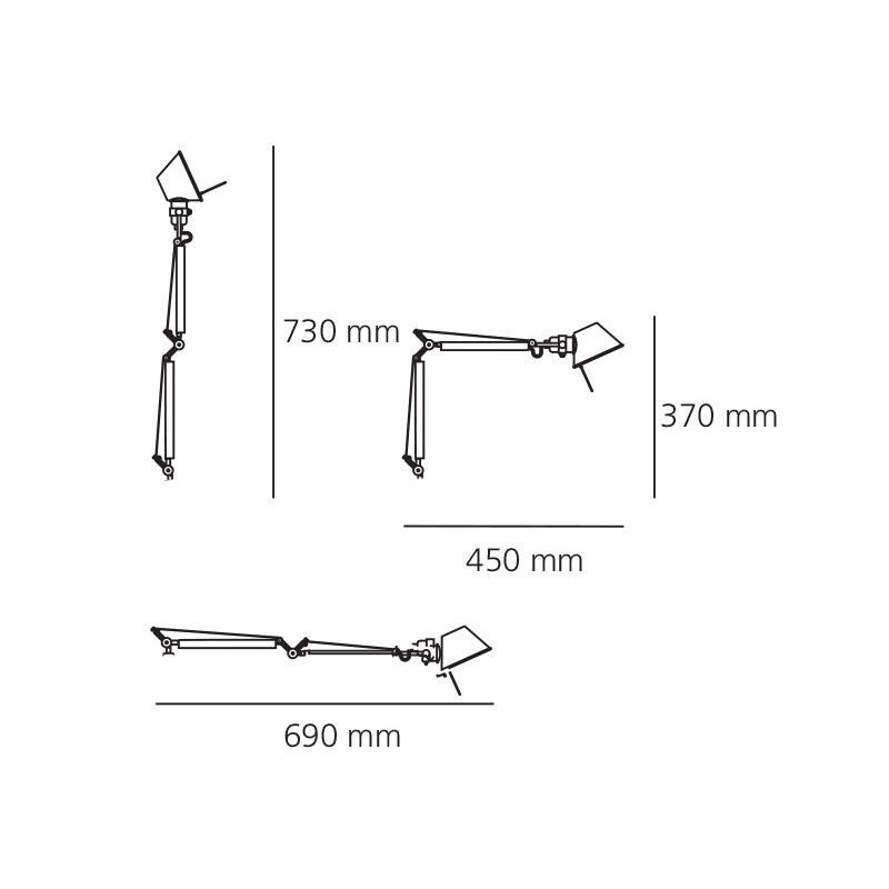 Tolomeo Micro With Table Clamp