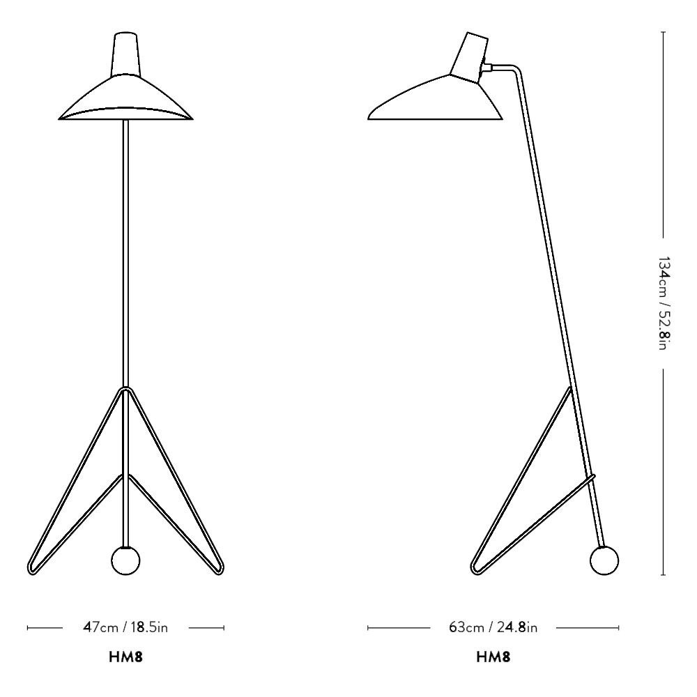 Tripod HM8 Floor Lamp