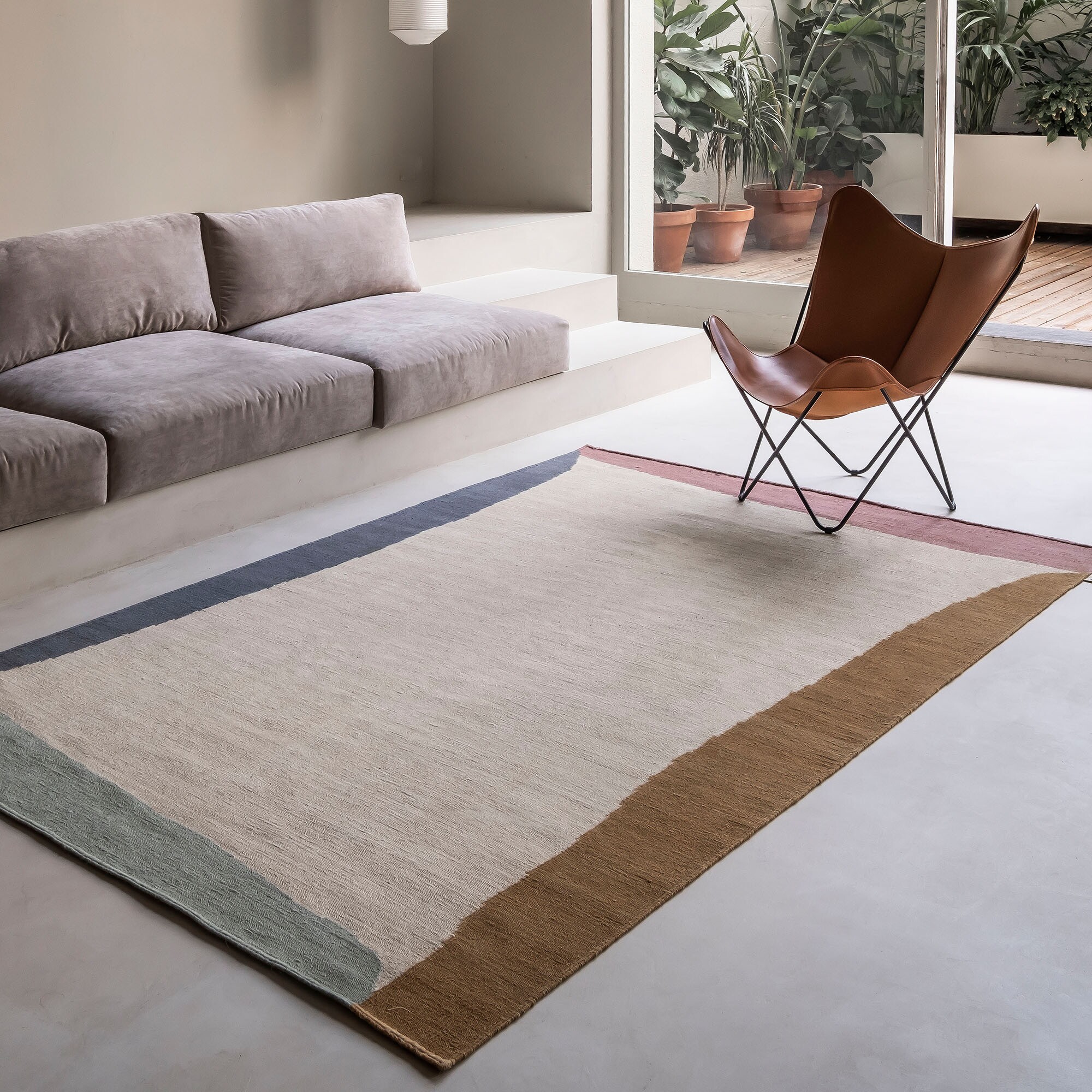 Tones 2 Kilim Rug