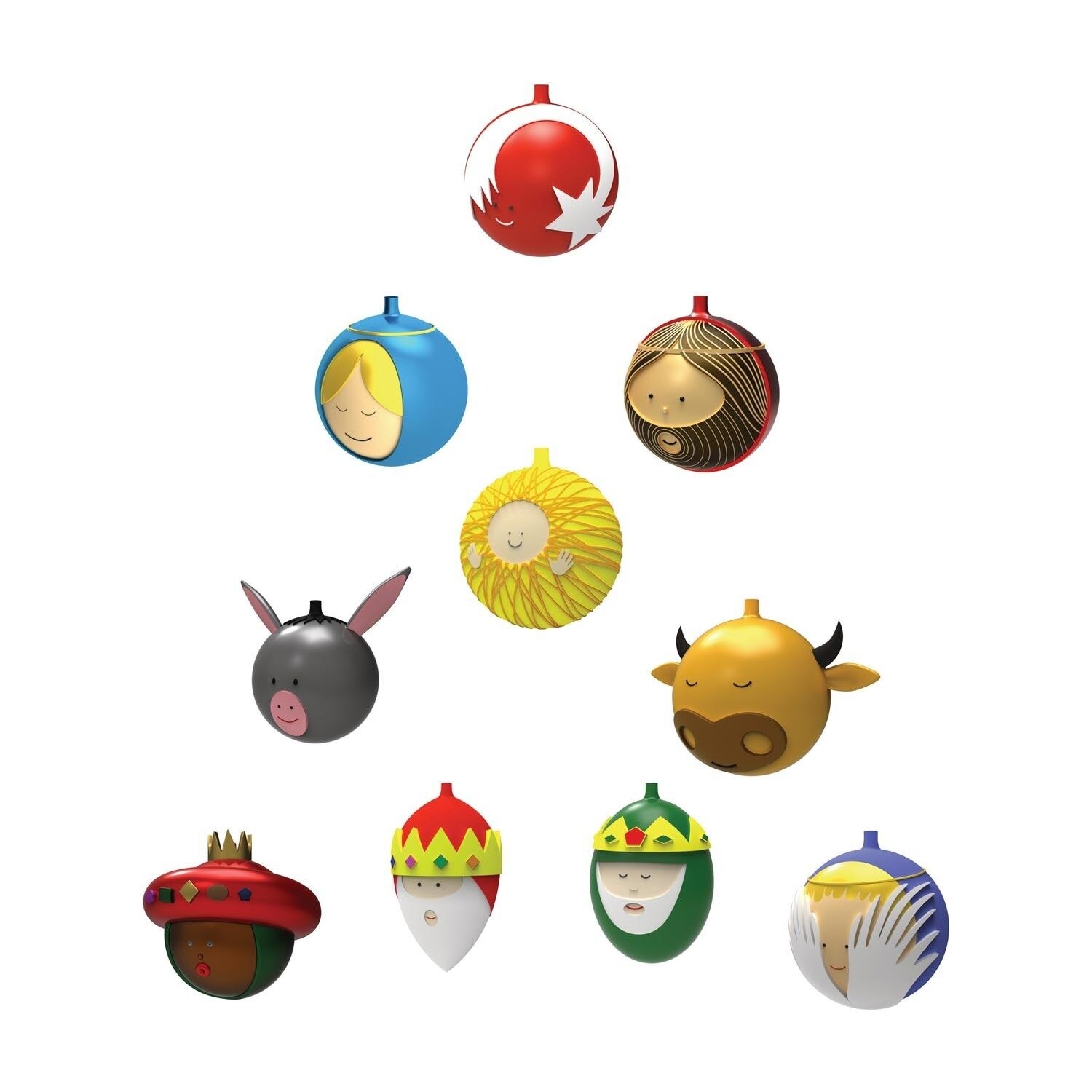 Palle Presepe Christmas Tree Balls