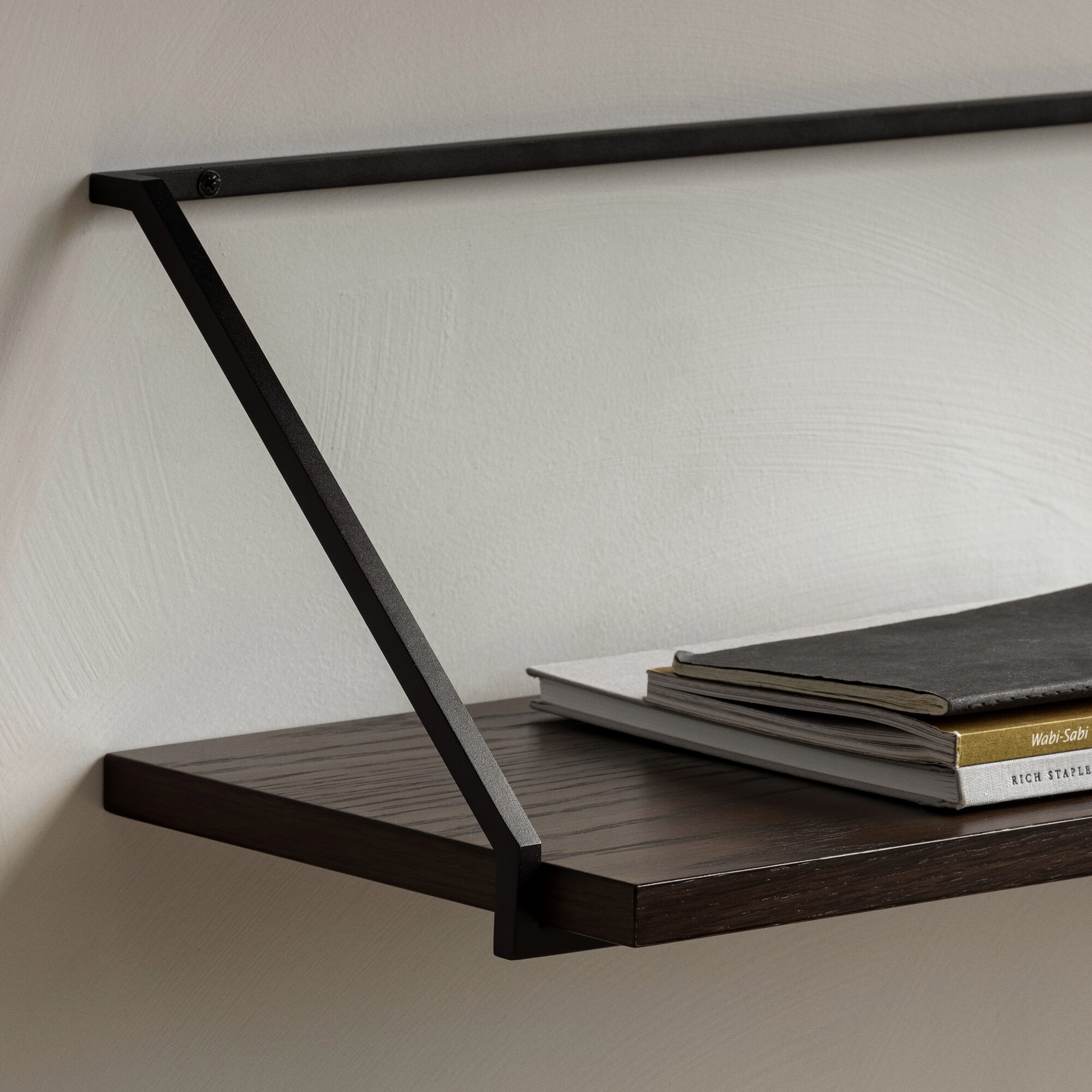 Rail Wall Shelf 92x25cm