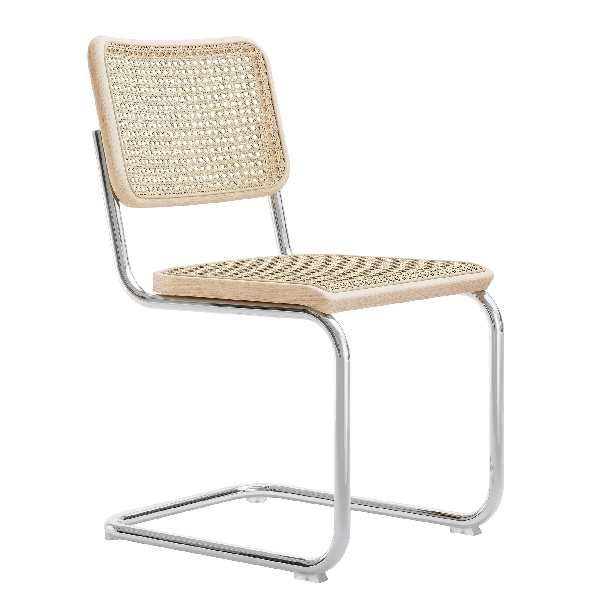 S 32 V Cantilever Chair with Wickerwork Ash