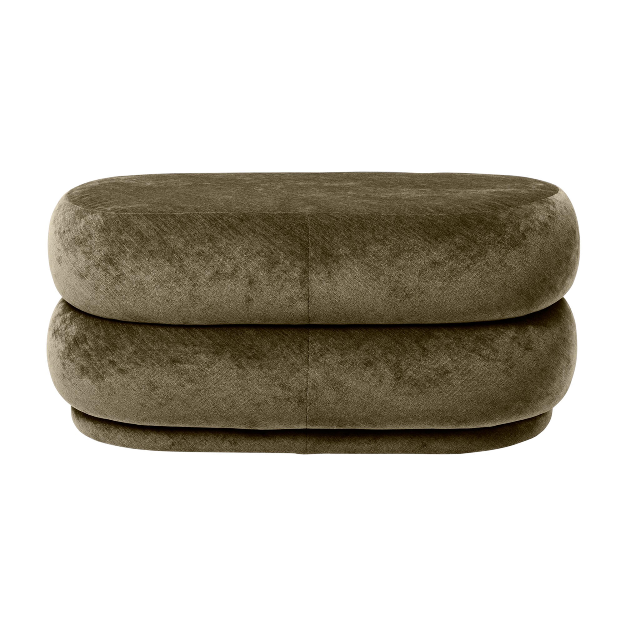 Pouf Oval with 2 Levels