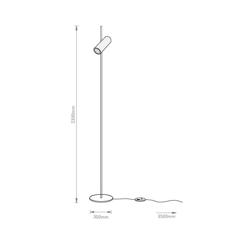 Sofisticato N°16 Floor Lamp