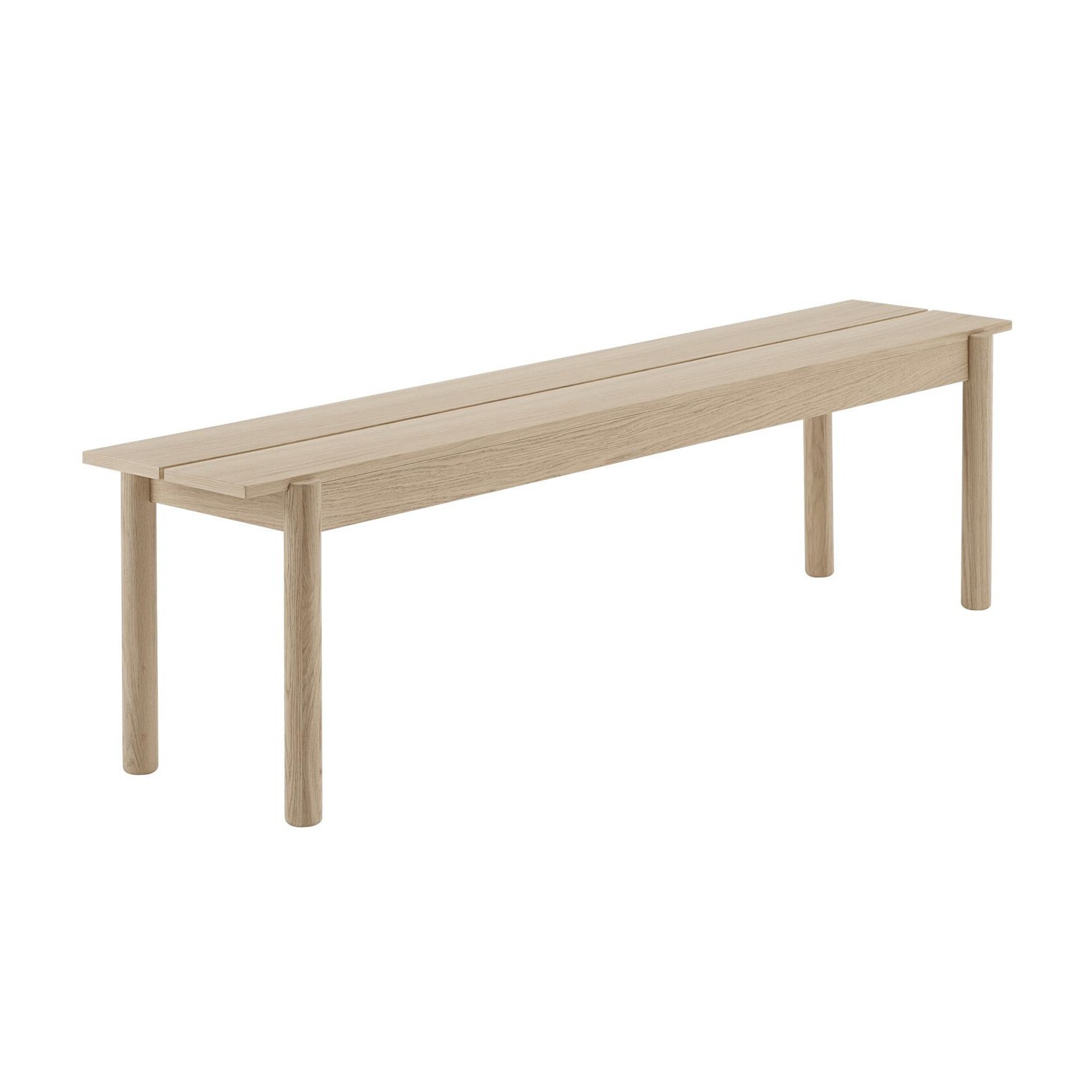 Linear Wood Bench 170x34cm