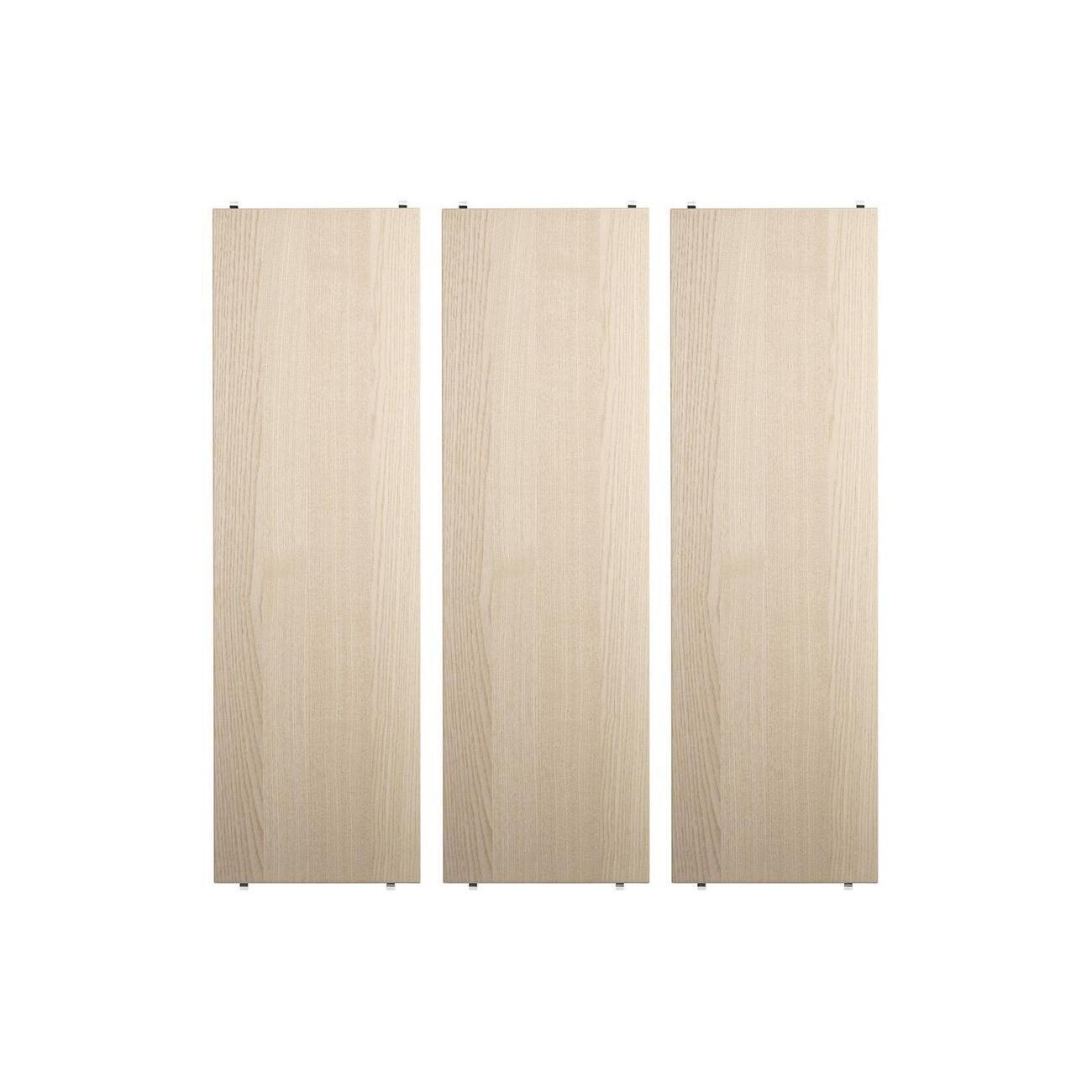 String  System Shelves 58x20cm Set of 3