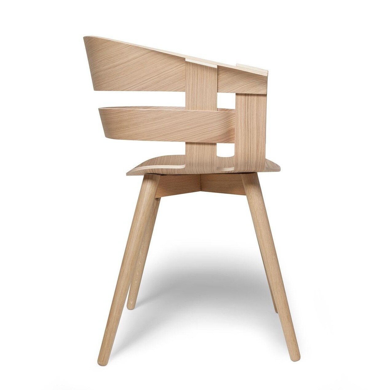 Wick Armchair Frame Wood