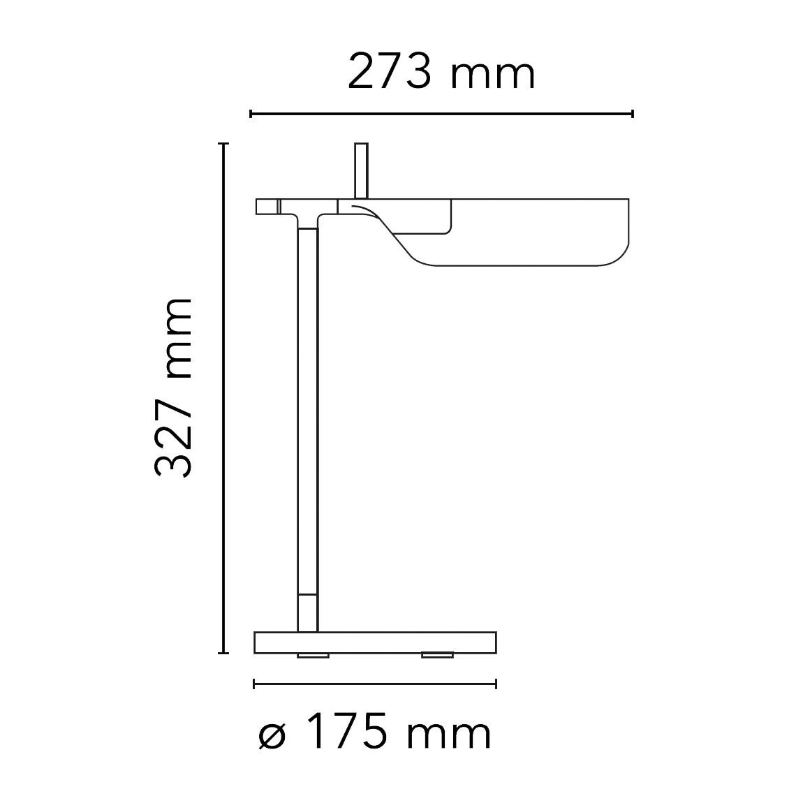 Tab T LED Table Lamp