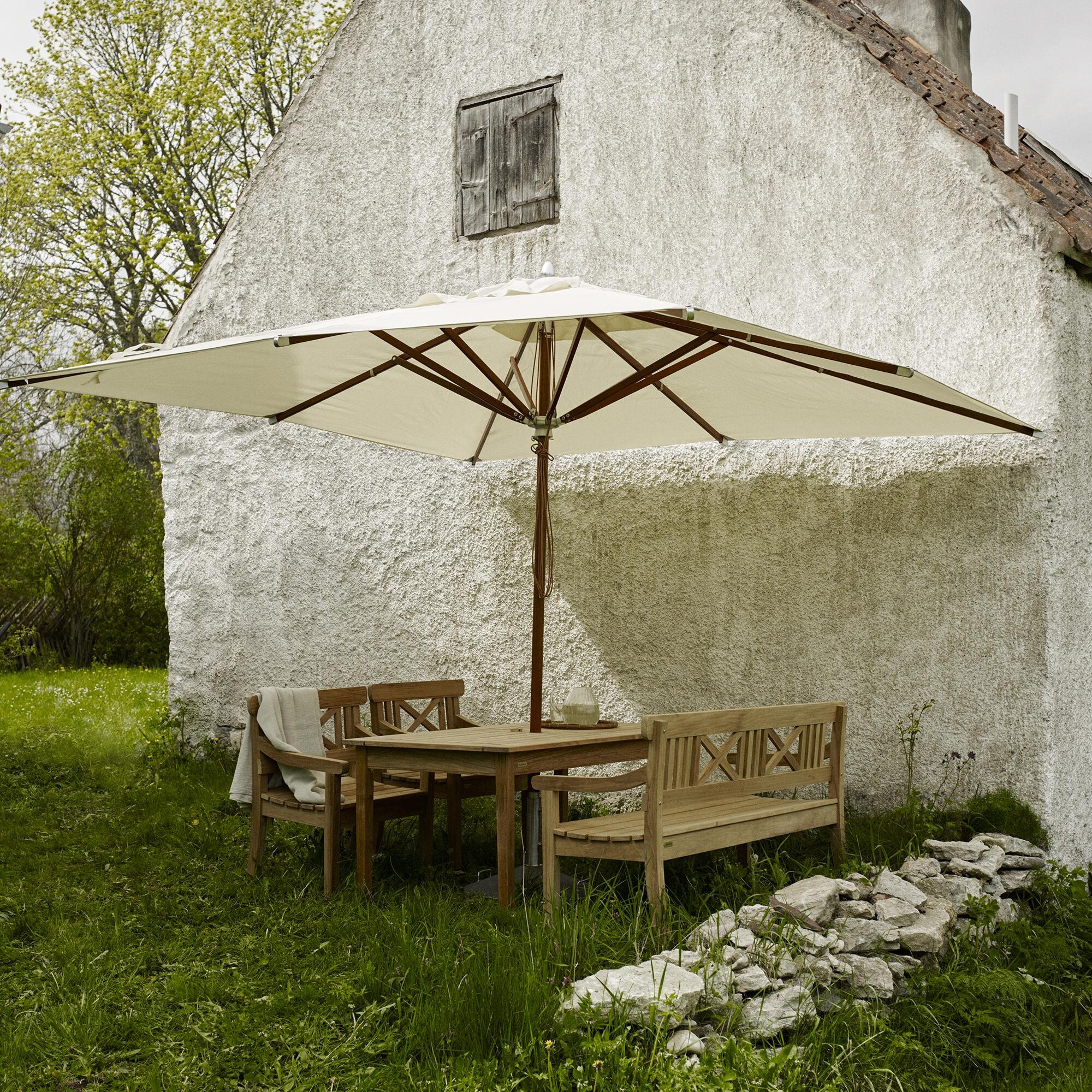 Skagerak Atlantis Parasol Square 330x330cm