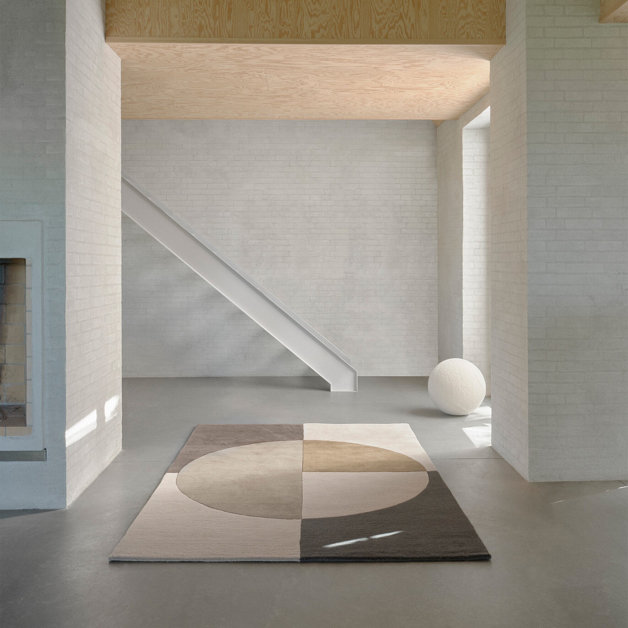 Radiality Wool Rug 170x240cm