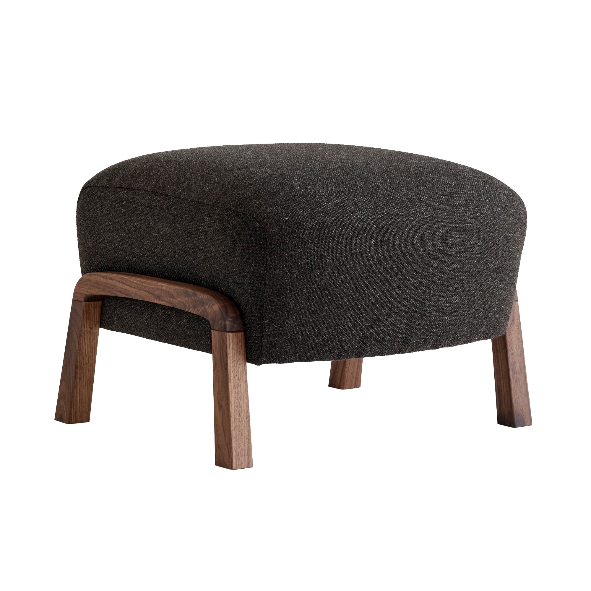 Wulff ATD3 Pouf Frame Walnut