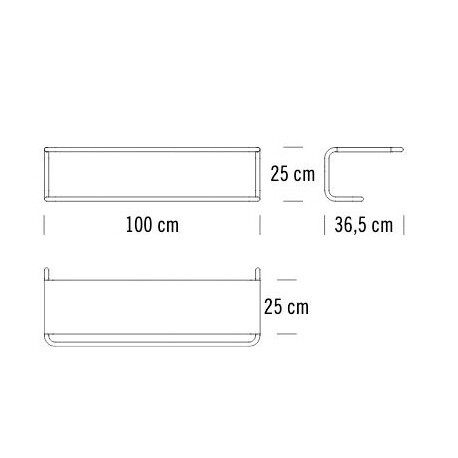 S 1520 Wall Coat Rack