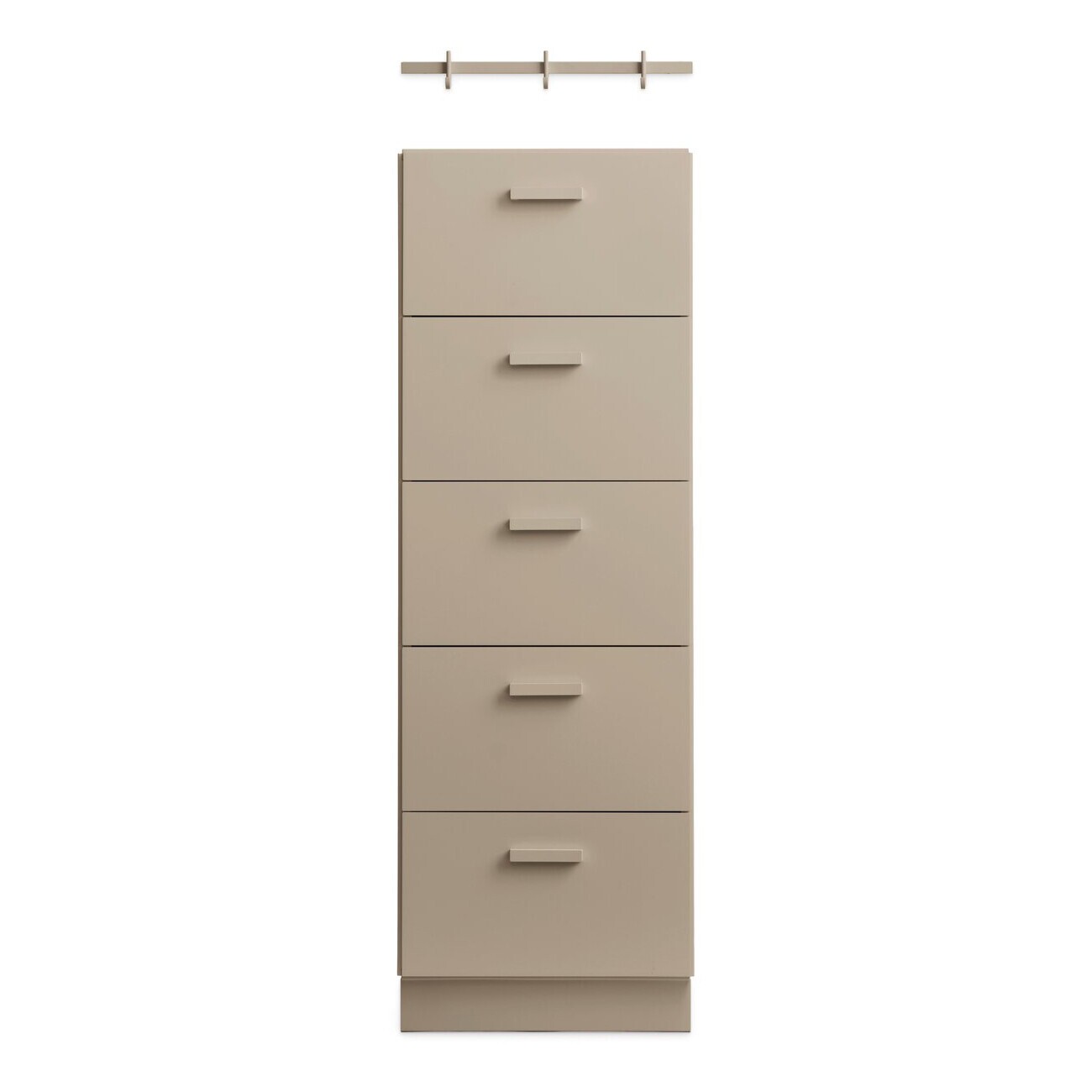 Relief Chest of Drawers High with Plinth 41x115cm