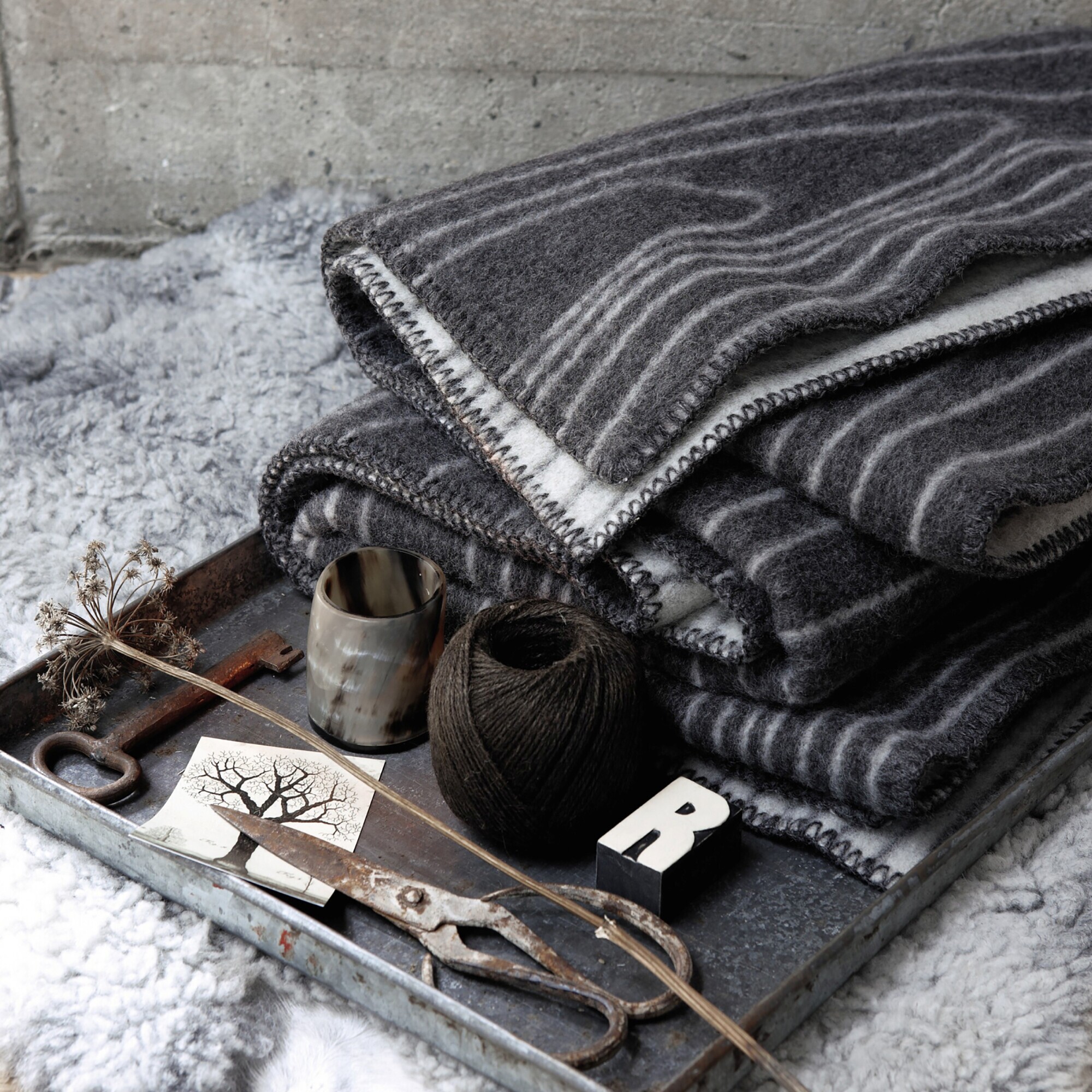 Skog Plaid/Throw 135x200cm