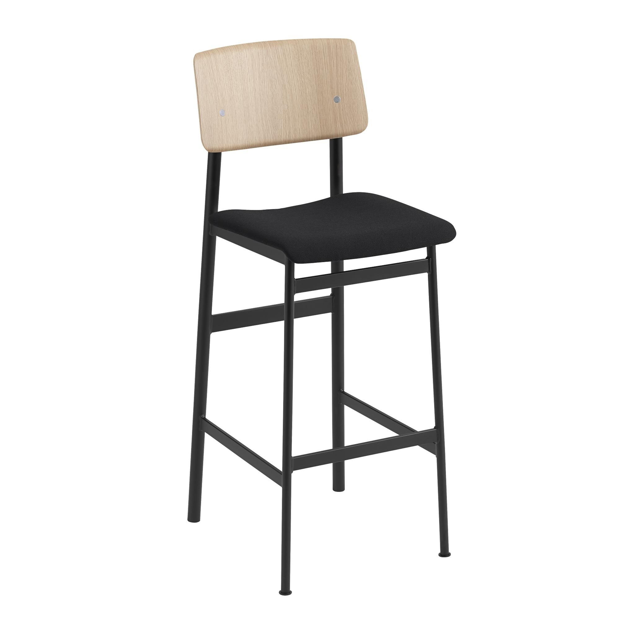Loft Bar Stool Upholstered 75cm