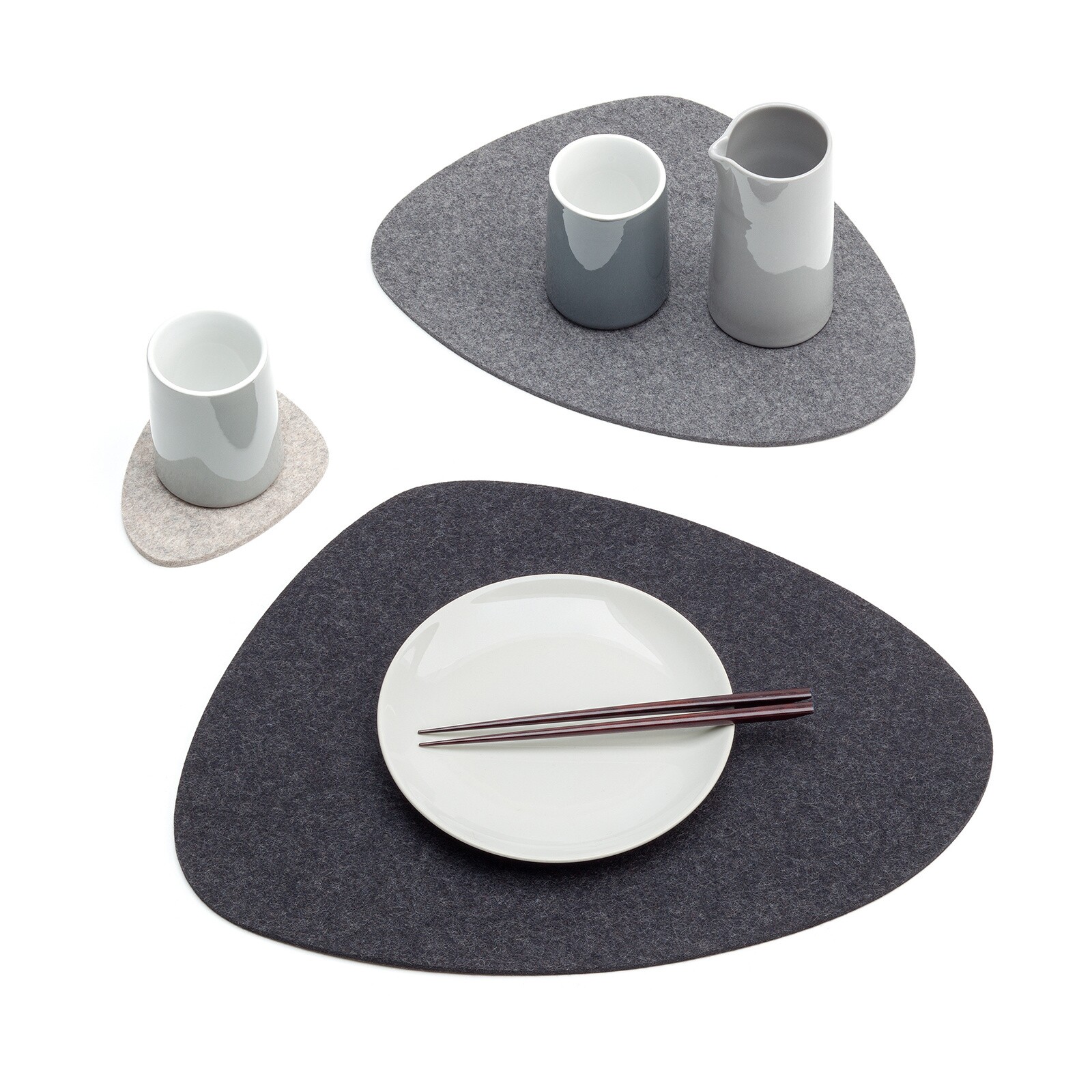 Stone Place Mat Set of 4 34x29cm