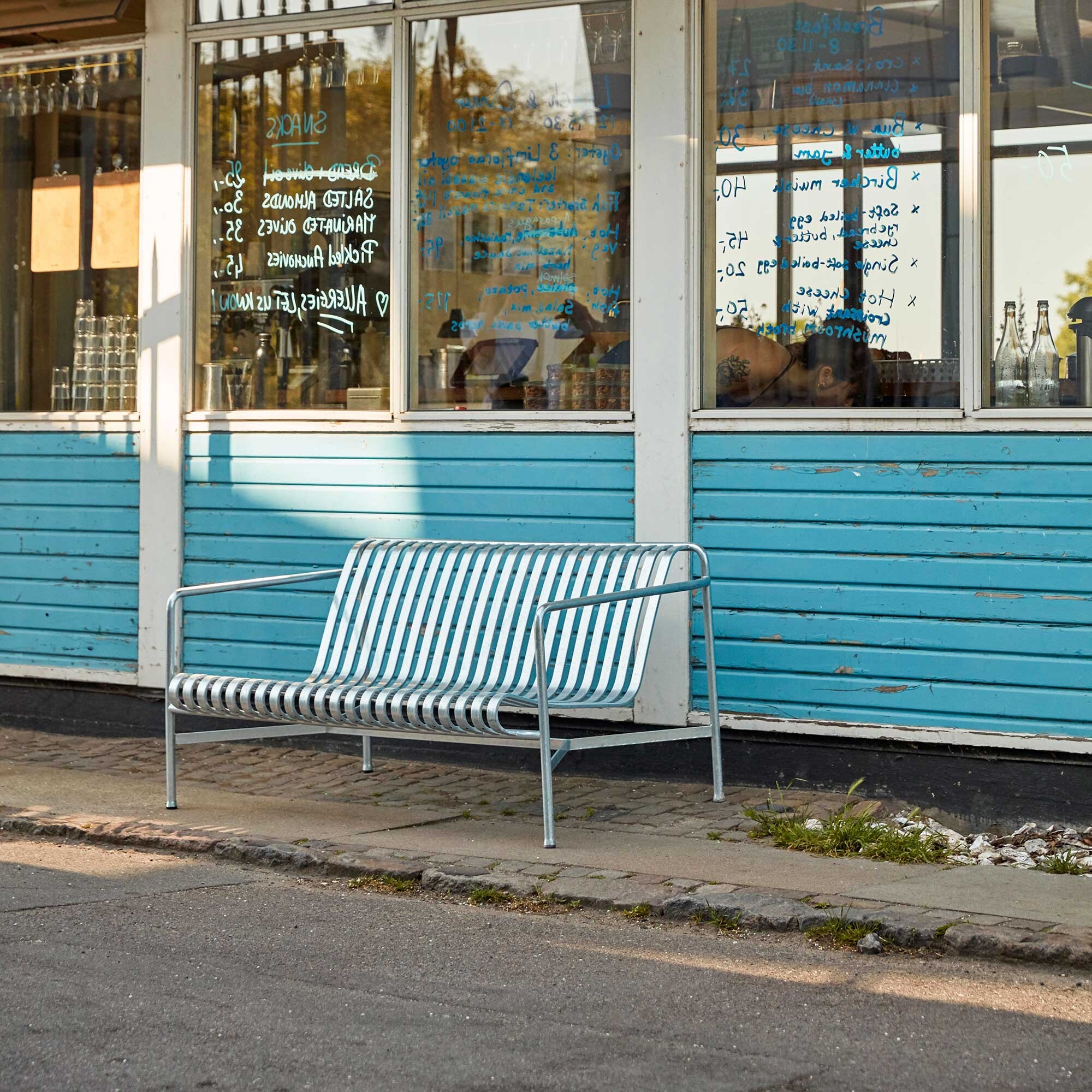 Palissade Outdoor Lounge Sofa Hot Galvanised