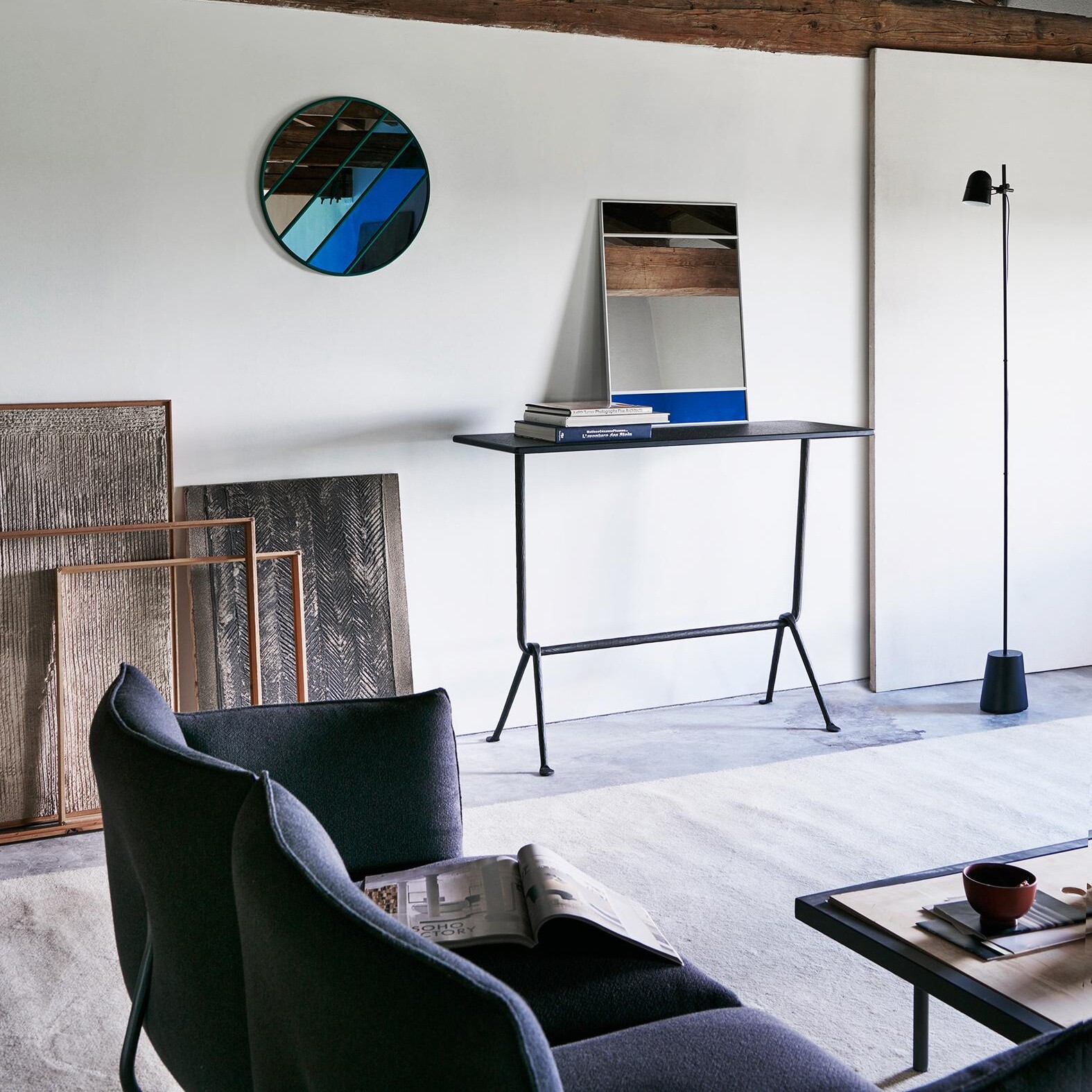 Vitrail Wall Mirror 70x50cm