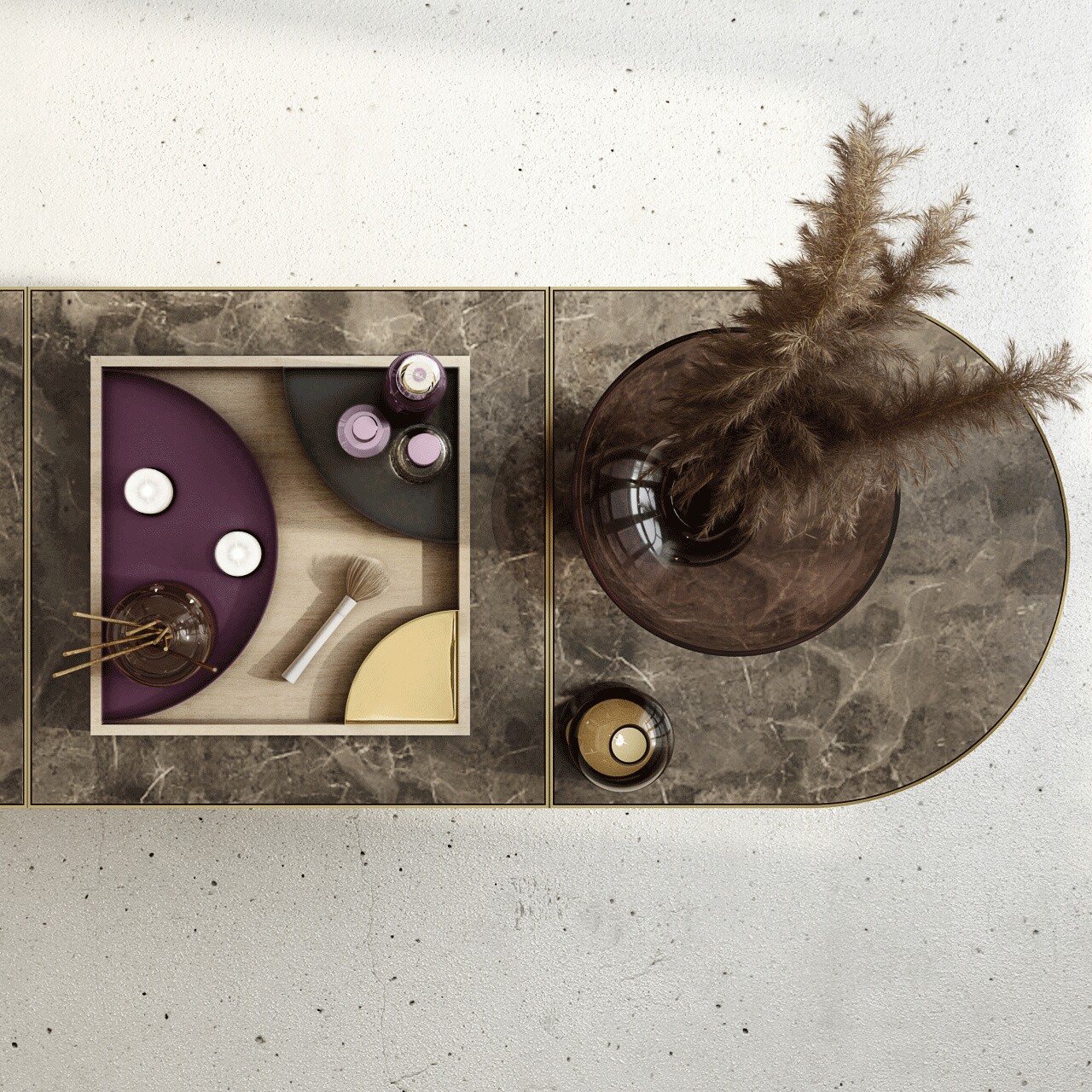 Unity Tray 51,5x51,5x3cm