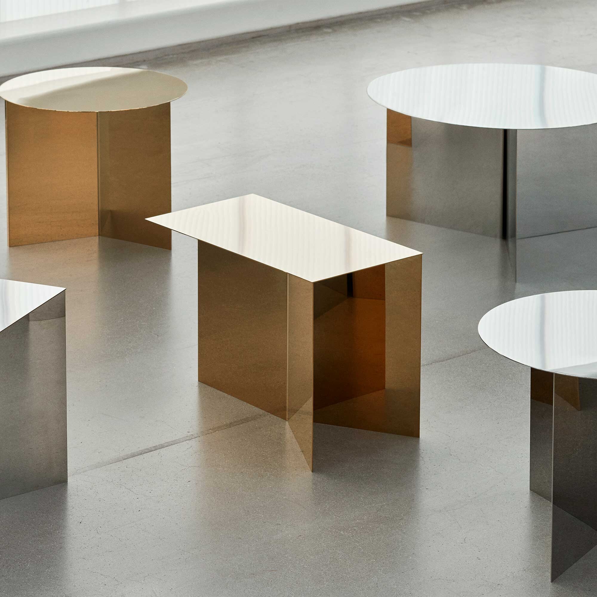 Slit Side Table Round