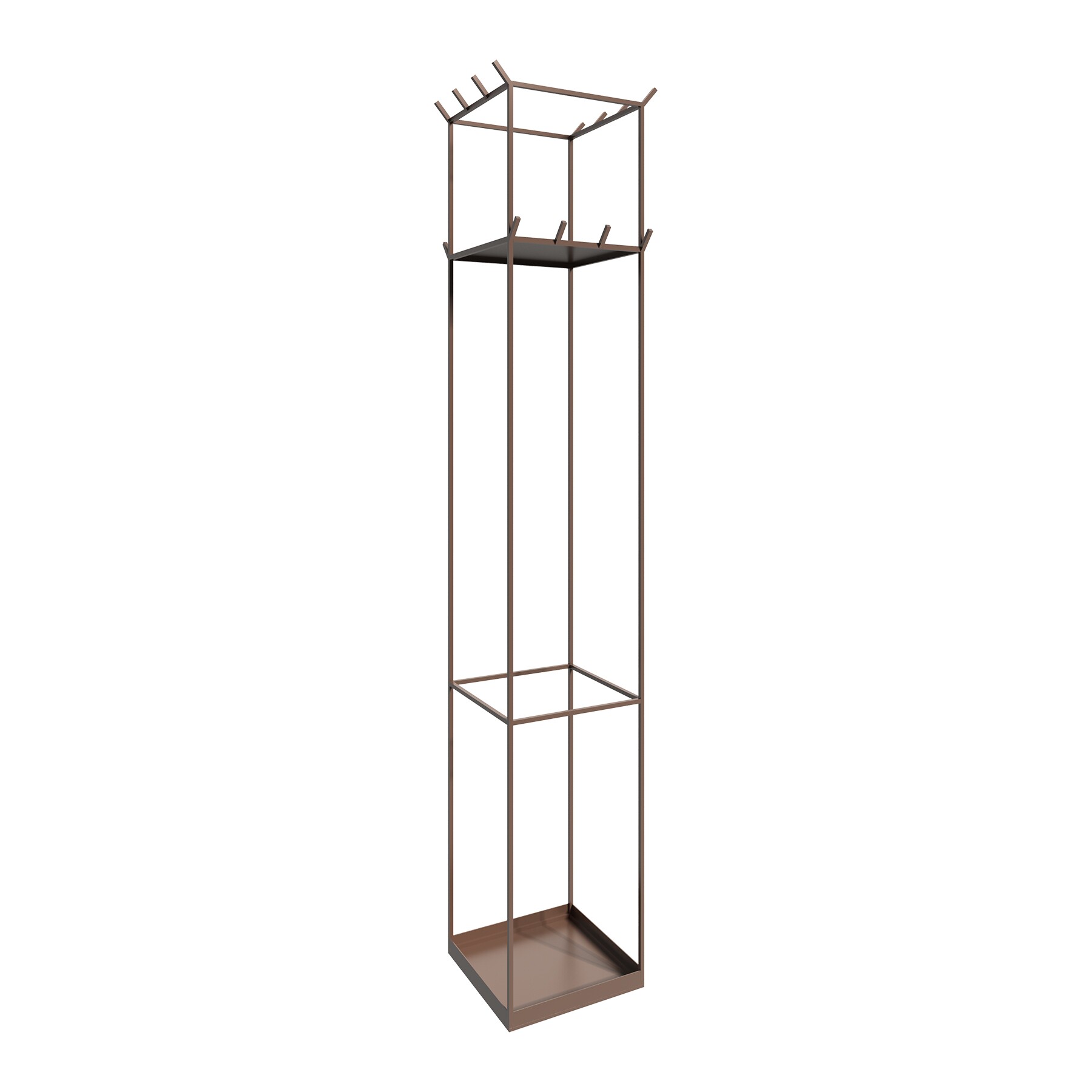 Slim Irony Coatstand 34x34x169cm