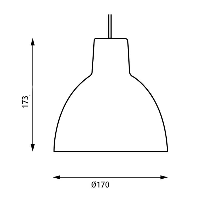 Toldbod 170 Suspension Lamp