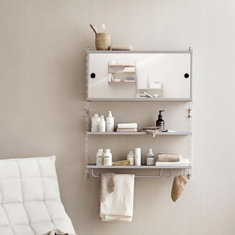 Wall Shelf Bathroom 75x50x20cm
