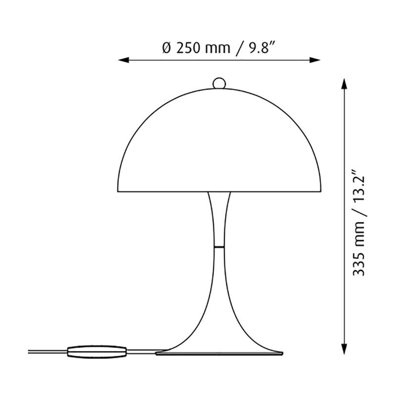 Panthella 250 LED Table Lamp