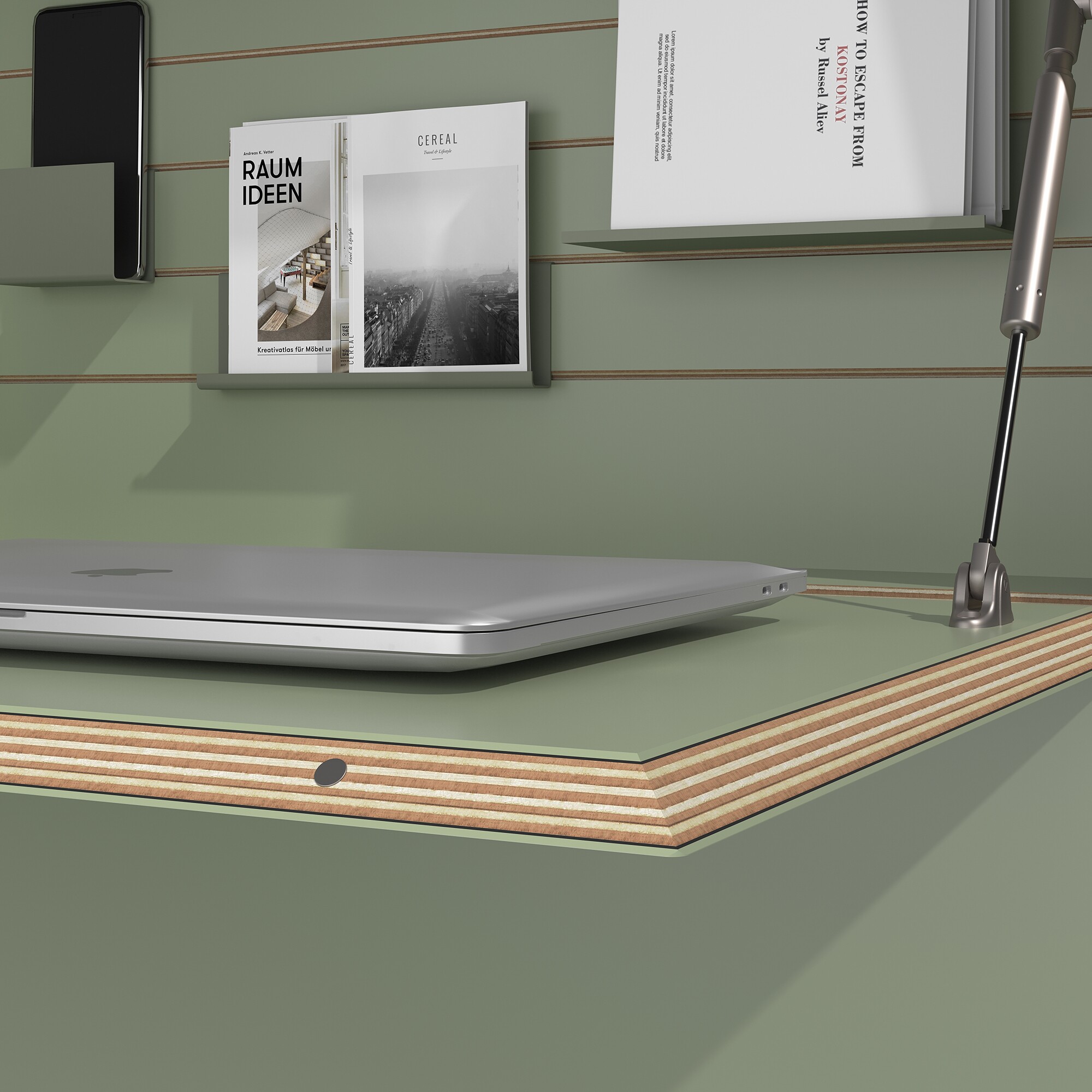 Special Edition Flatmate Linoleum Wall Secretary