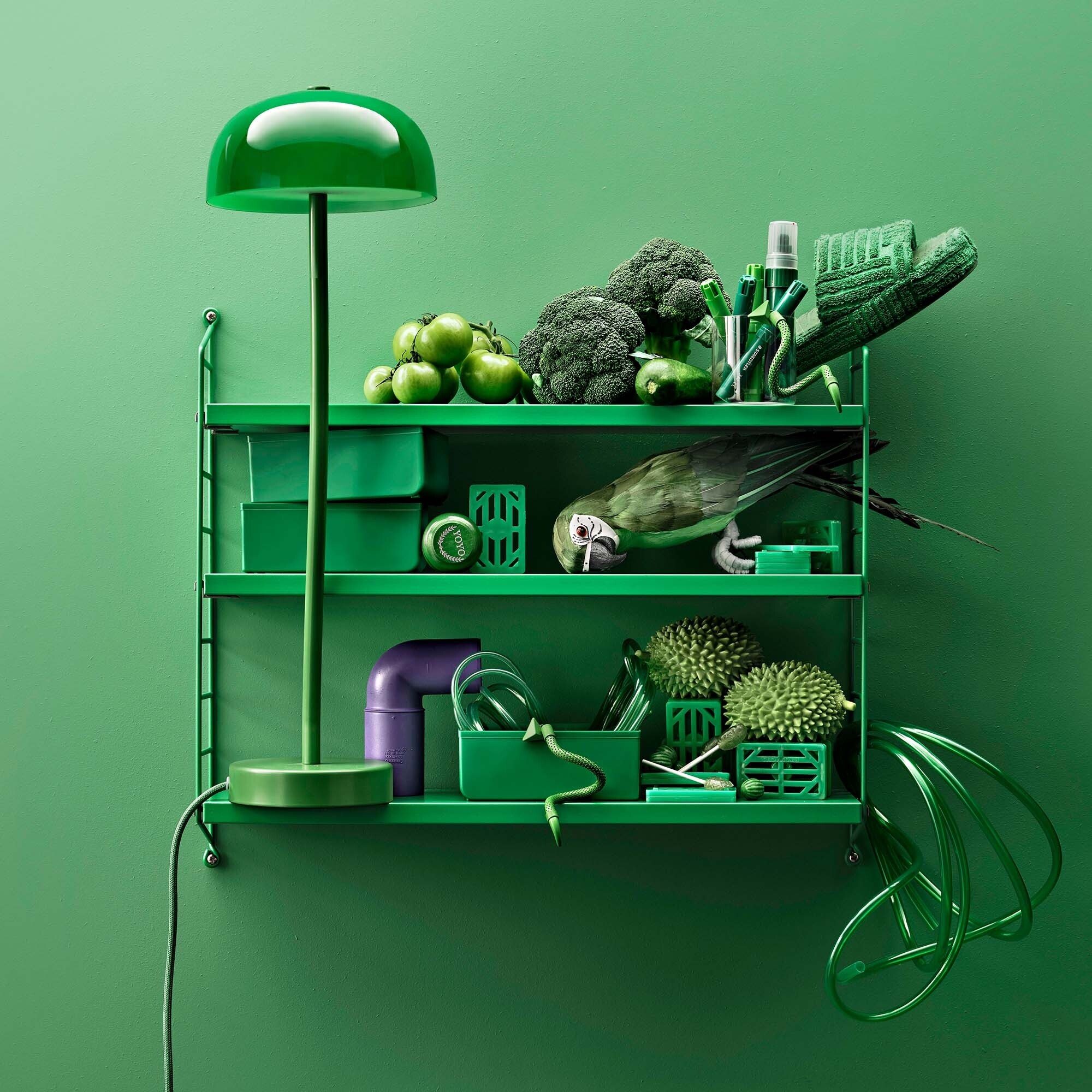 String Pocket Shelf 60x50x15cm