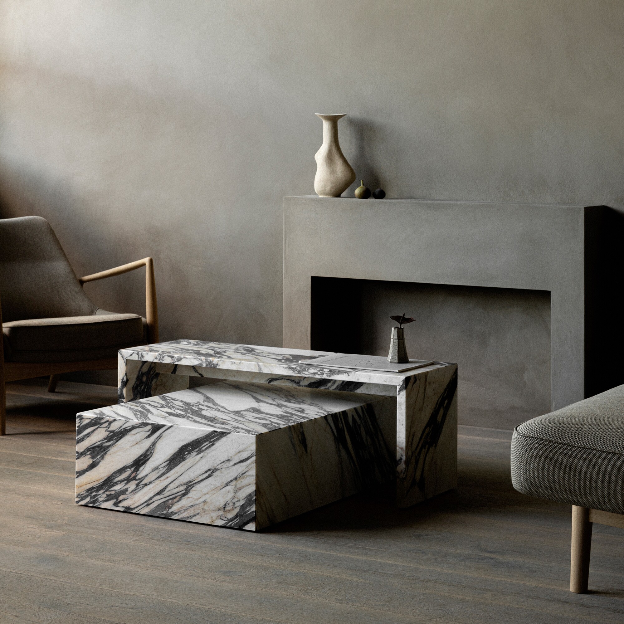 Plinth Bridge Side Table