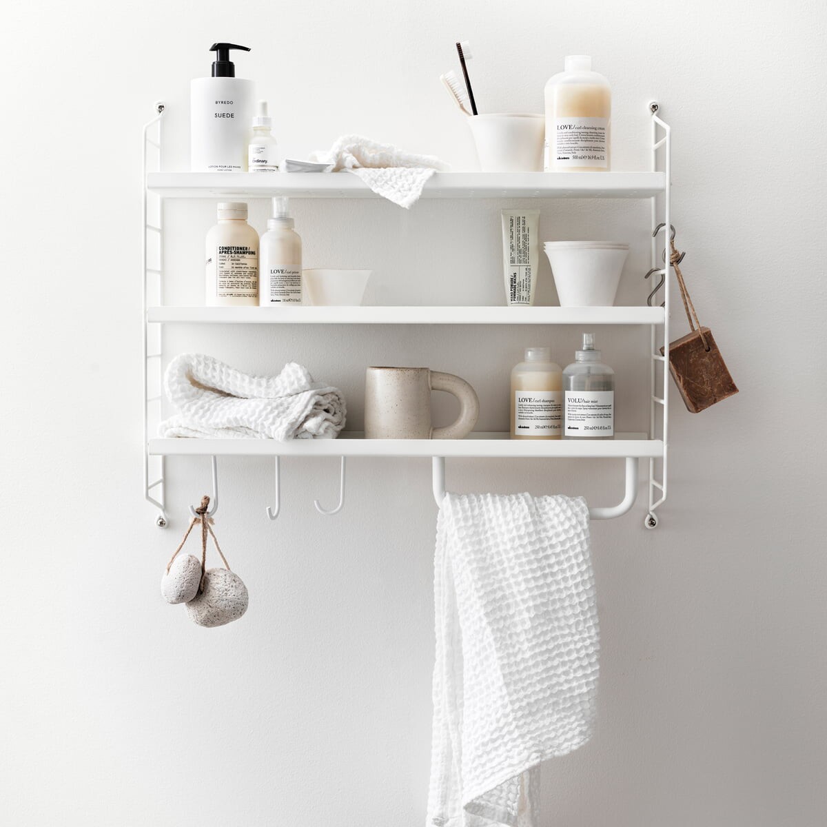 String Pocket Metall Shelf 60x50x15cm