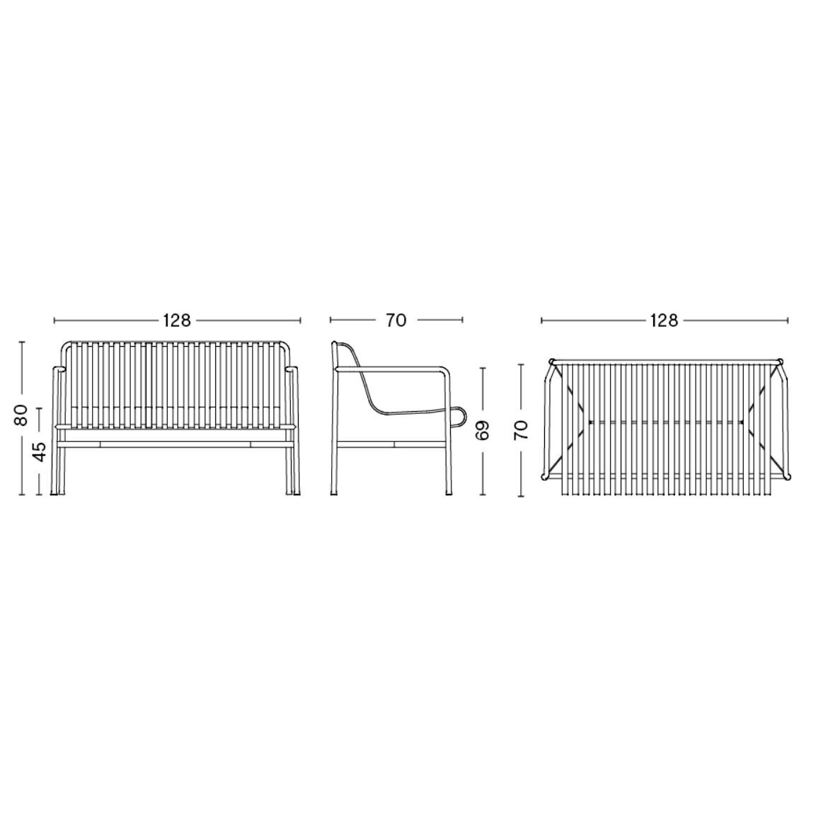 Special Edition 2025 Palissade Dining Garden Bench