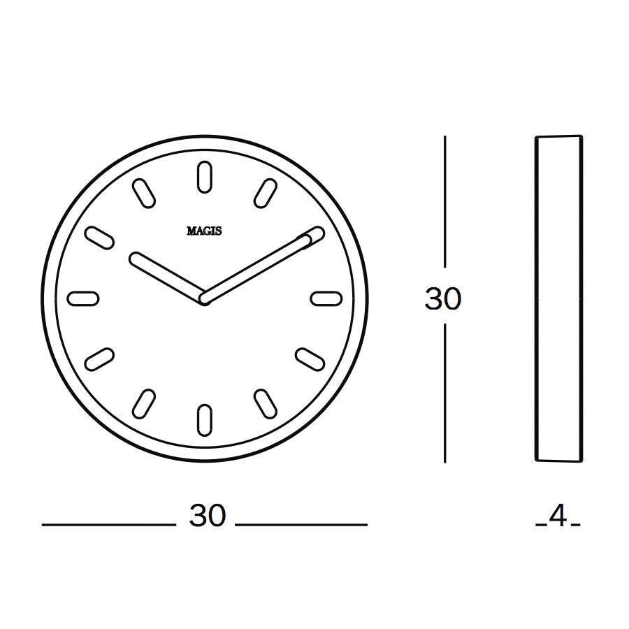 Tempo Wall Clock