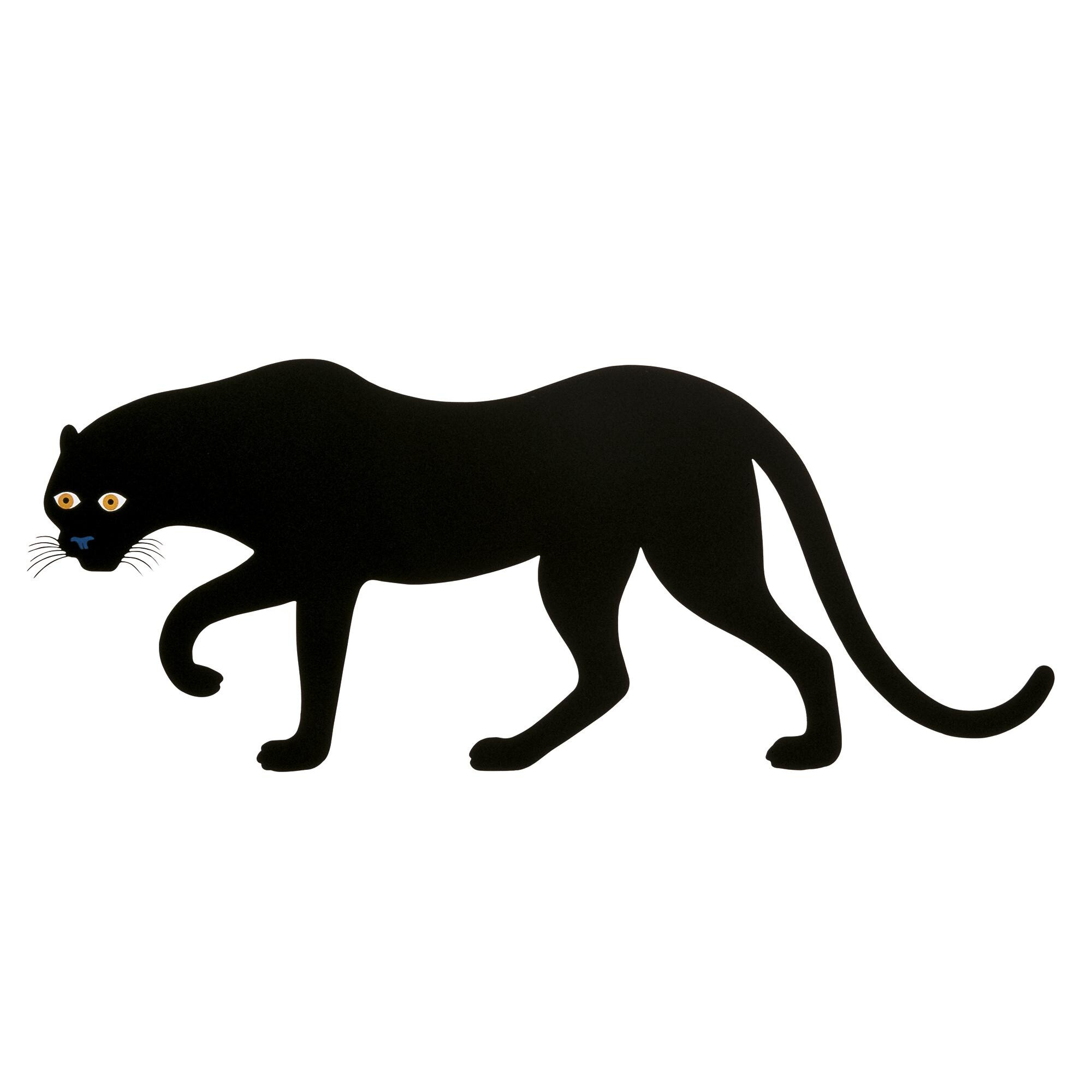 Quattro, la Pantera Silkscreen Print