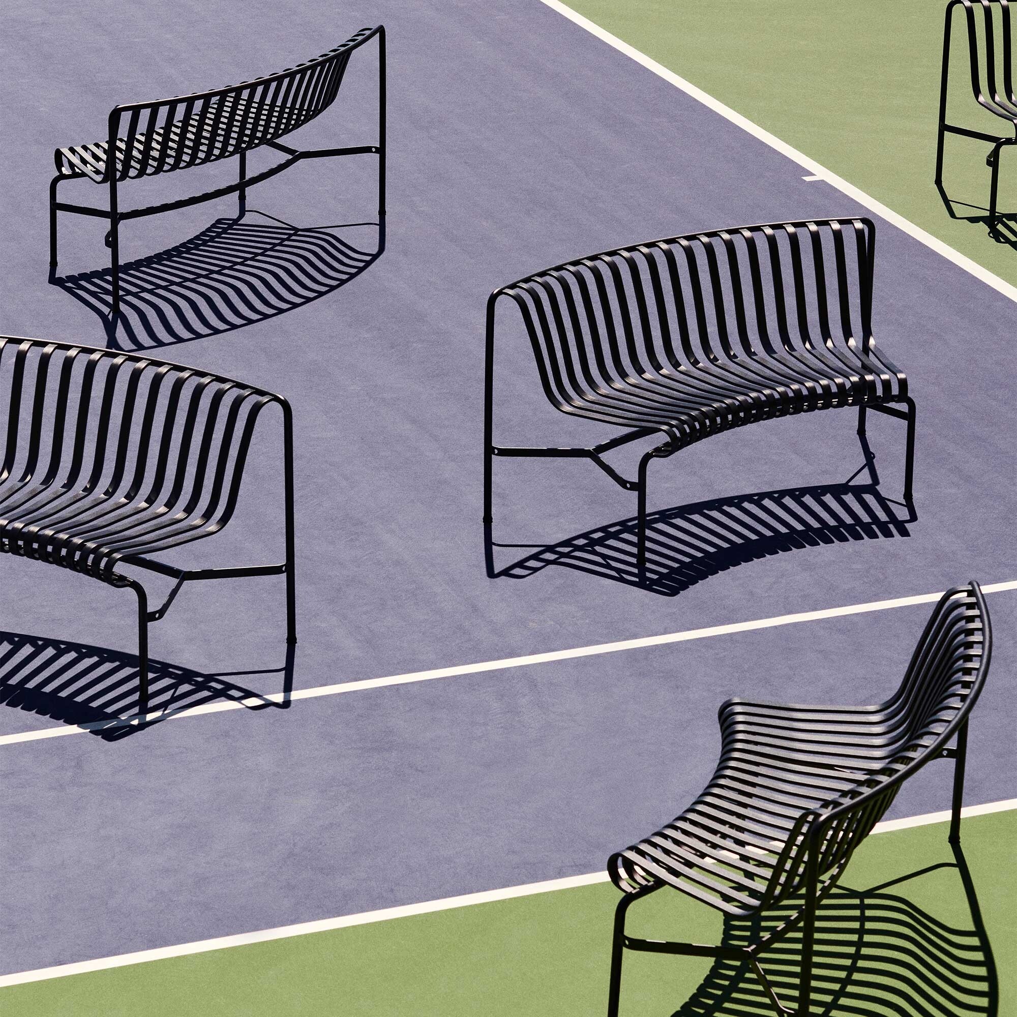 Palissade Dining Park Bench In/In Set of 2