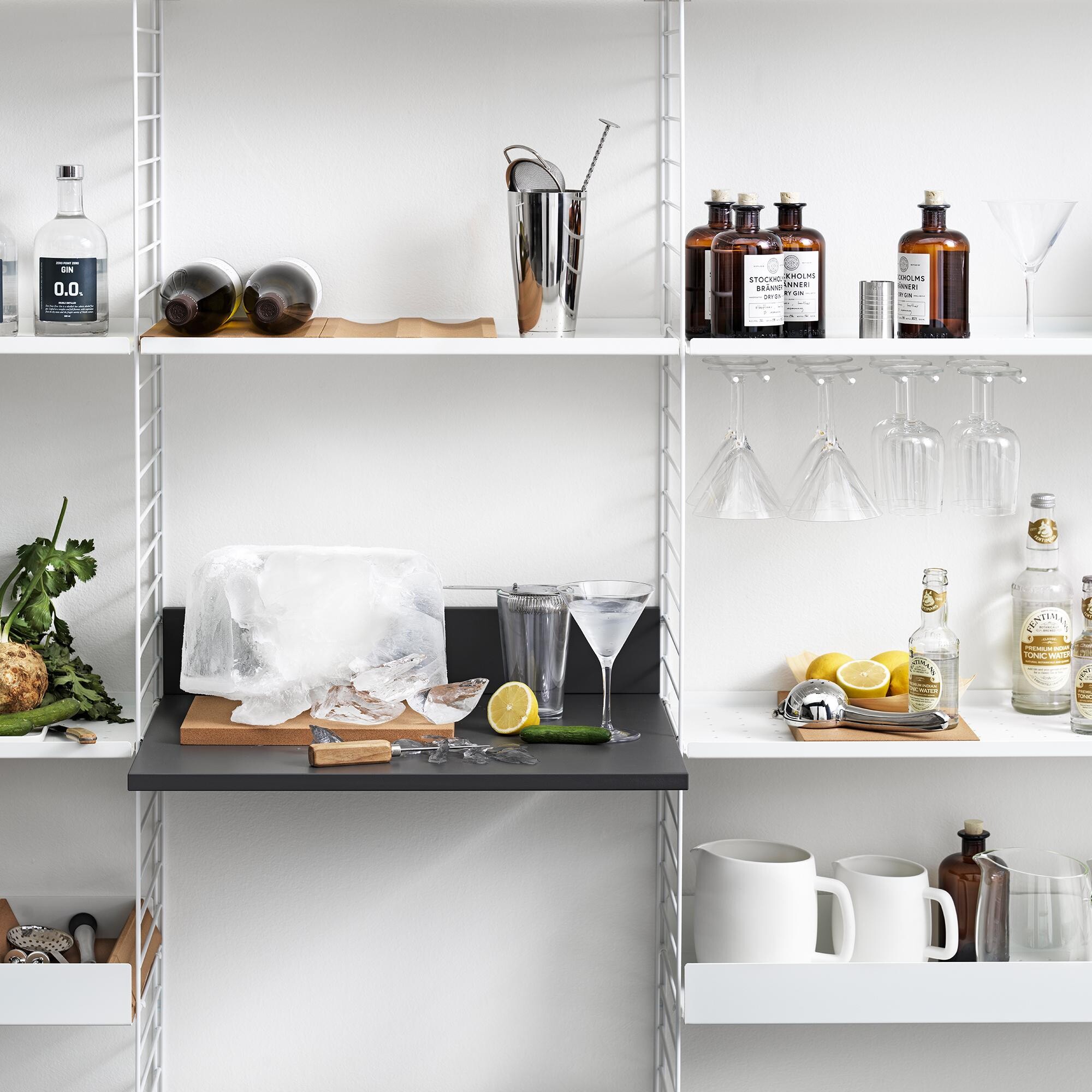 String System Media Shelf 58x47cm