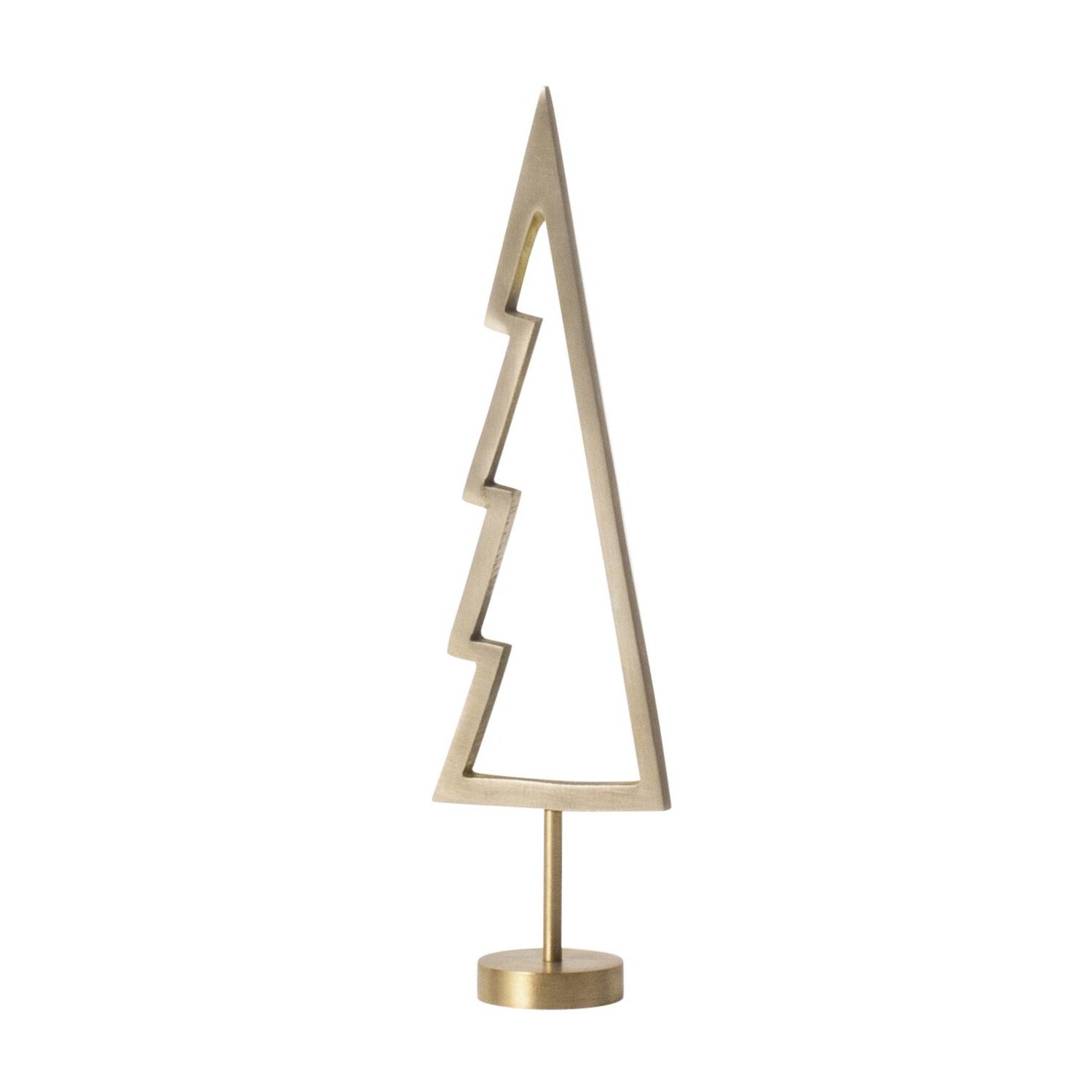 Winterland Brass Christmas Tree